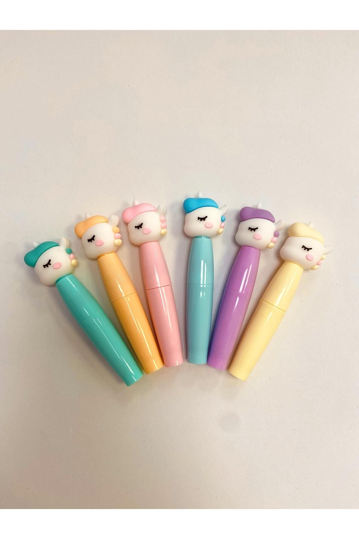 SIPAHI MİNİMAL UNICORN BAŞLIKLI FOSFORLU KEÇELİ KALEM