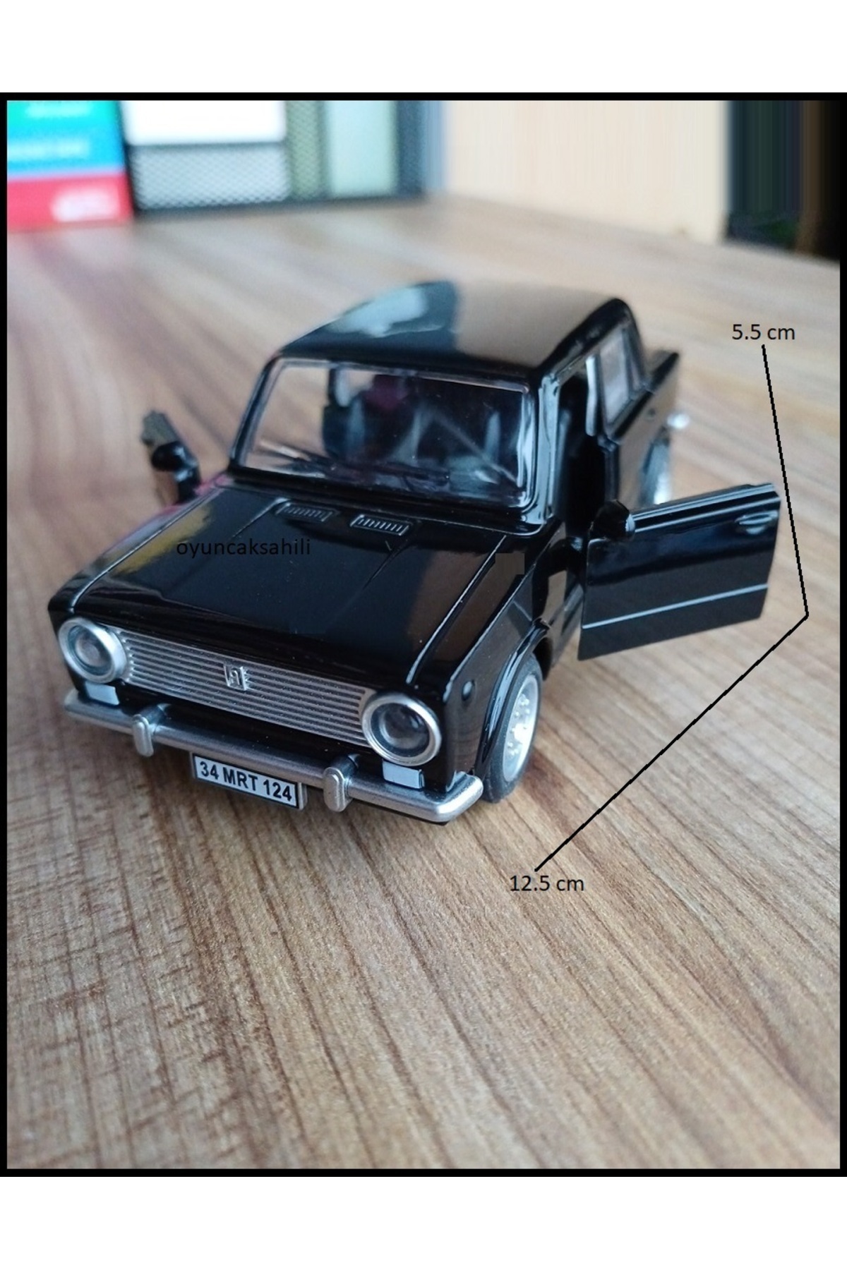 OYUNCAKSAHİLİ Murat 124 Nostalji Metal Koleksiyon Model Metal