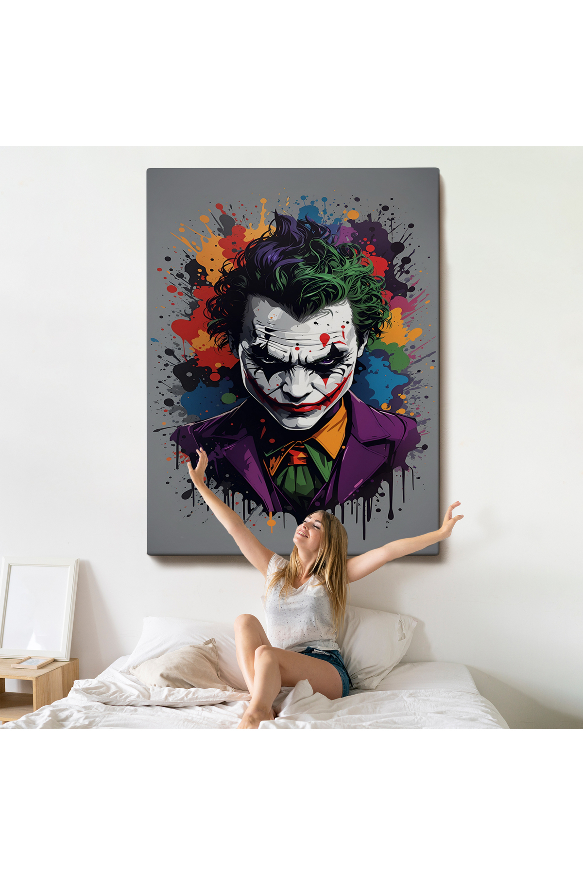 Joker Kanvas Tablosu görsel 5