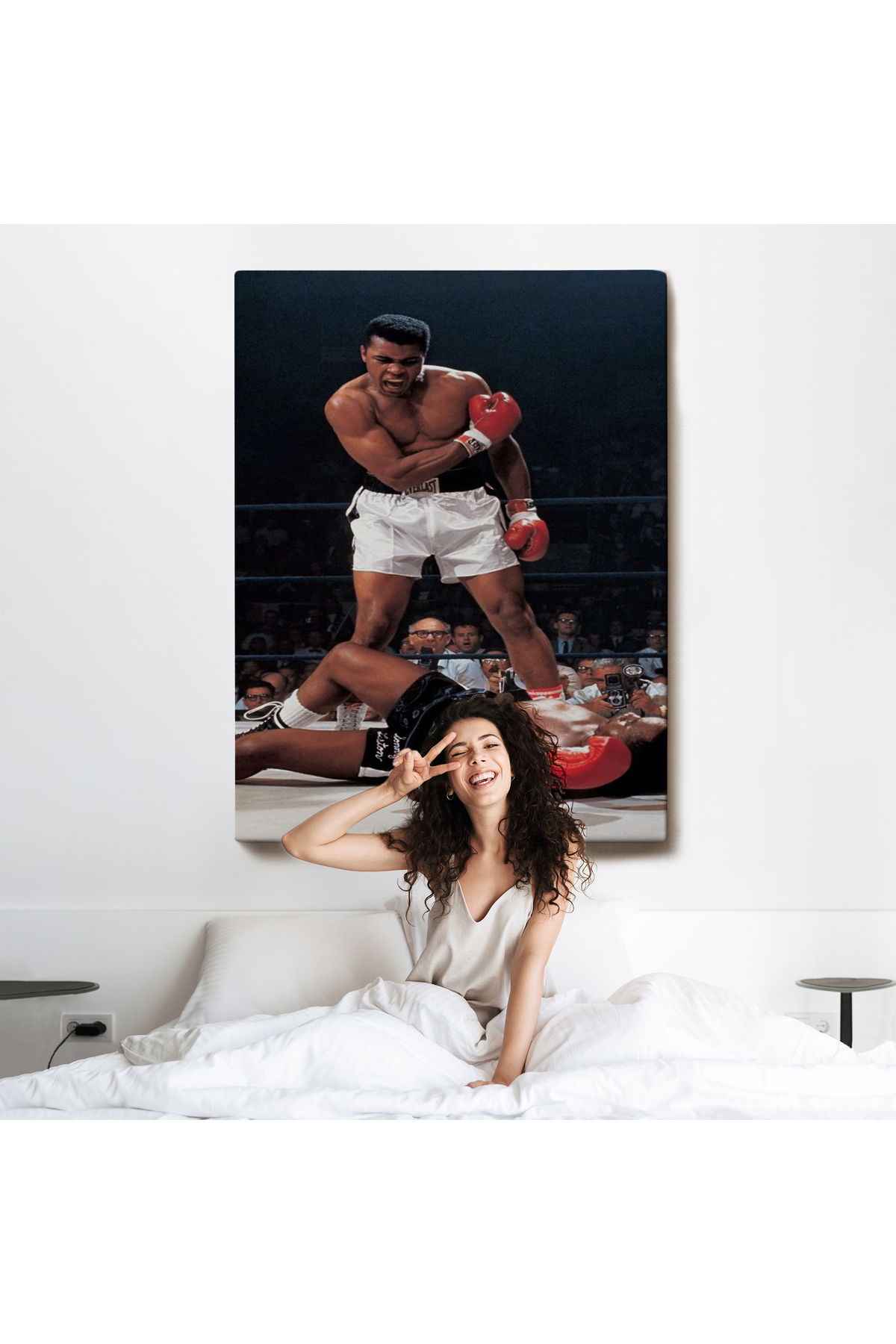 Muhammet Ali Nakavt Kanvas Tablosu görsel 6