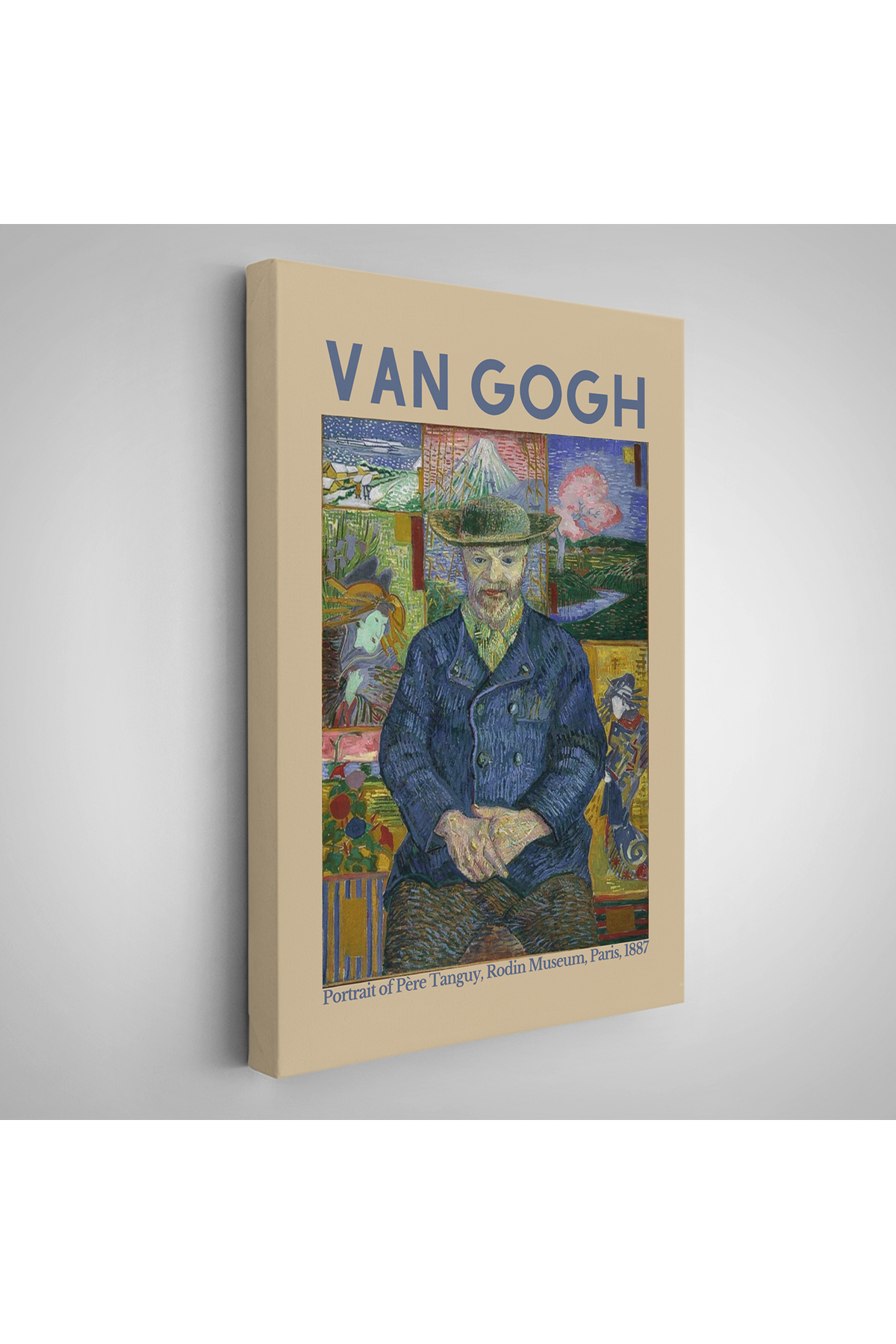 Vincent Van Gogh - Bildnis'İn Babası Tanguy Kanvas Tablo