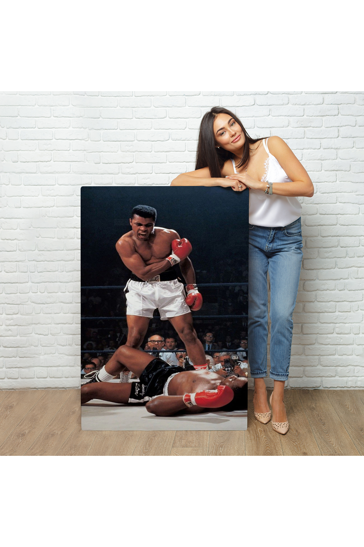 Muhammet Ali Nakavt Kanvas Tablosu görsel 2