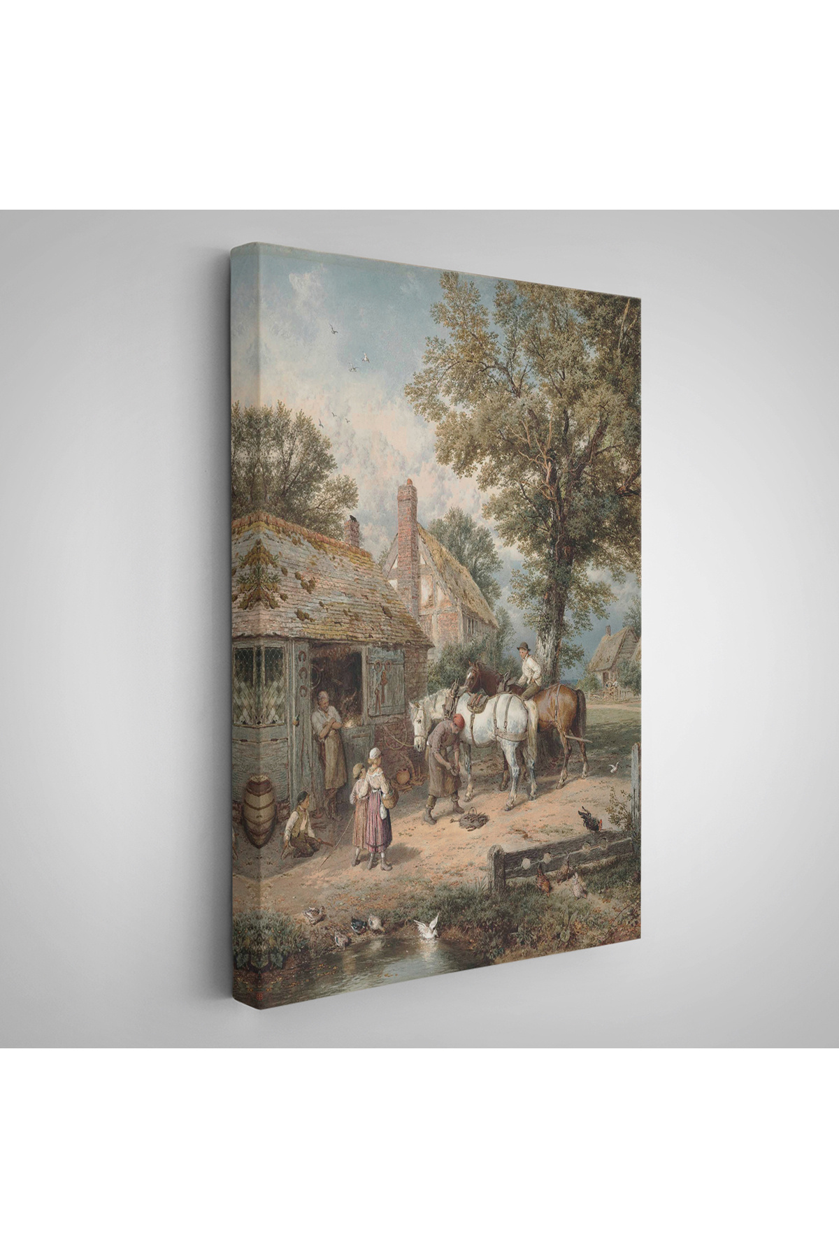 Foster Myles Birket The Smithy Kanvas Tablo