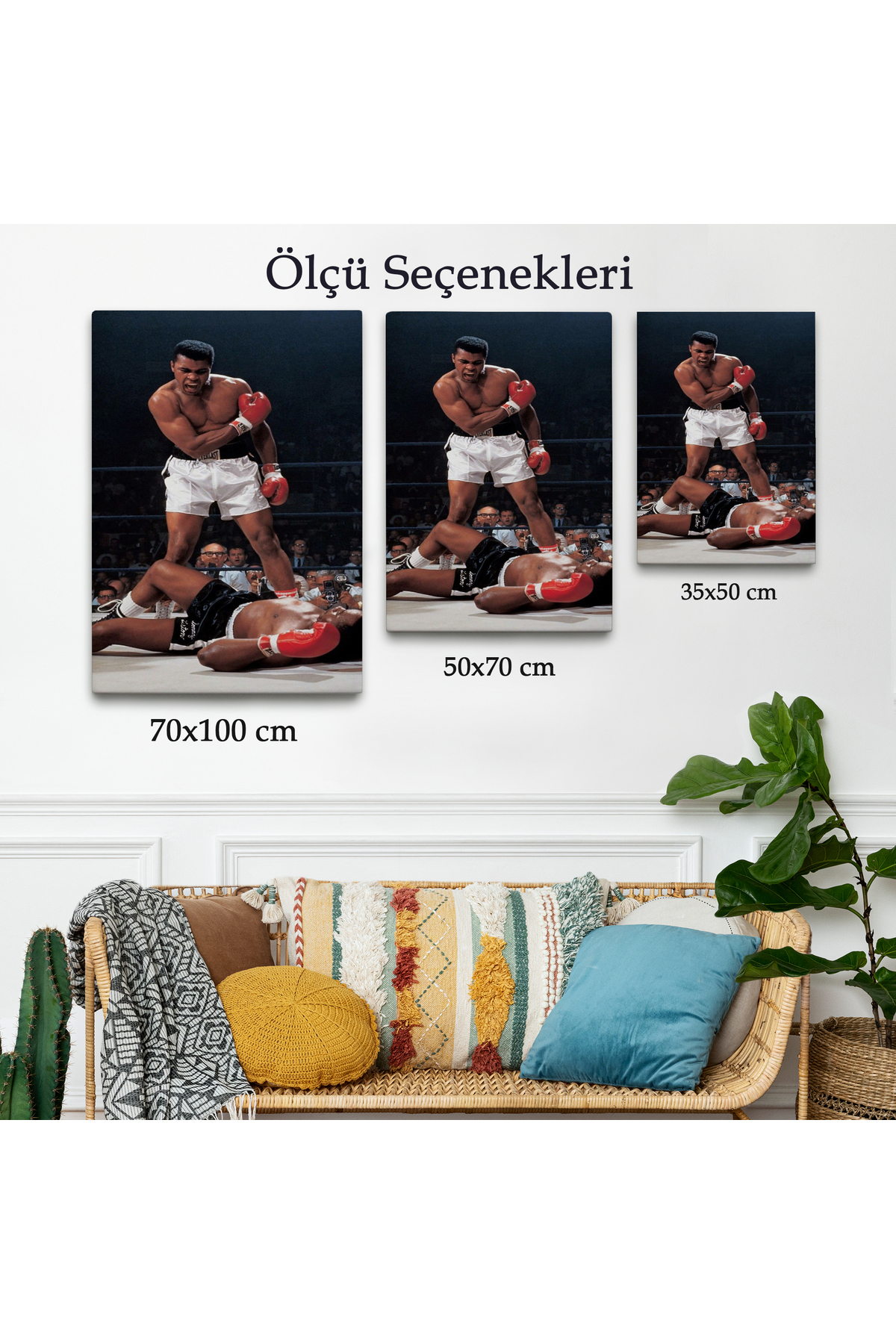 Muhammet Ali Nakavt Kanvas Tablosu görsel 3