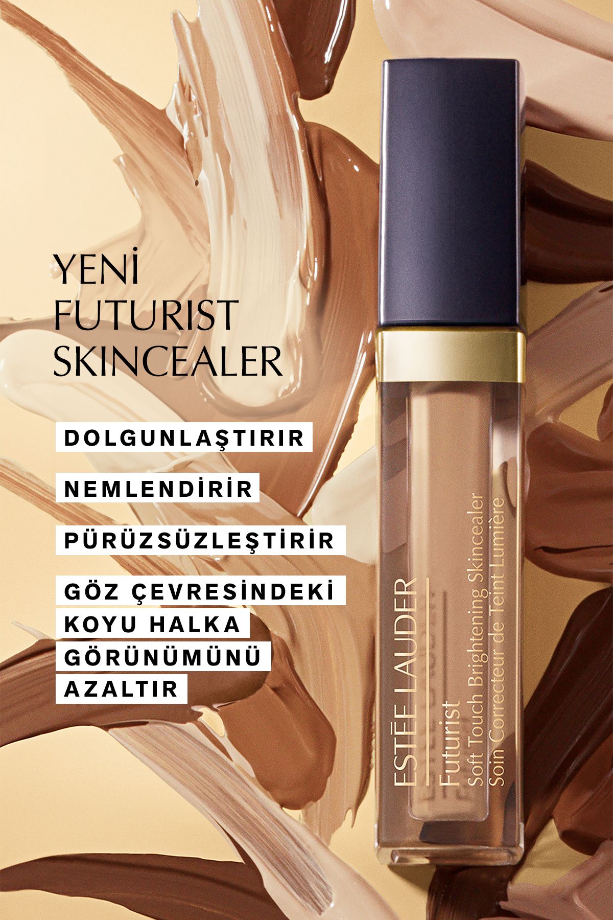 Estee Lauder-Dark Circles Concealing Illuminating Concealer with Silky Formula Without Stuffing Lines-1C Keyon.203 3