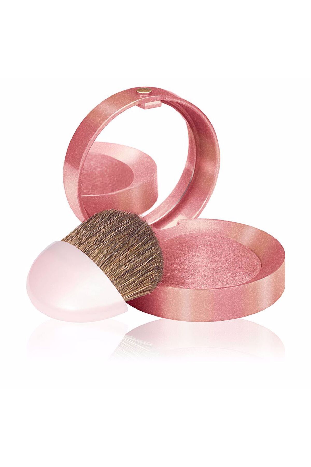 Bourjois-Little Round Pot Blusher Powder #015-rose Eclat 2,5 gr 1