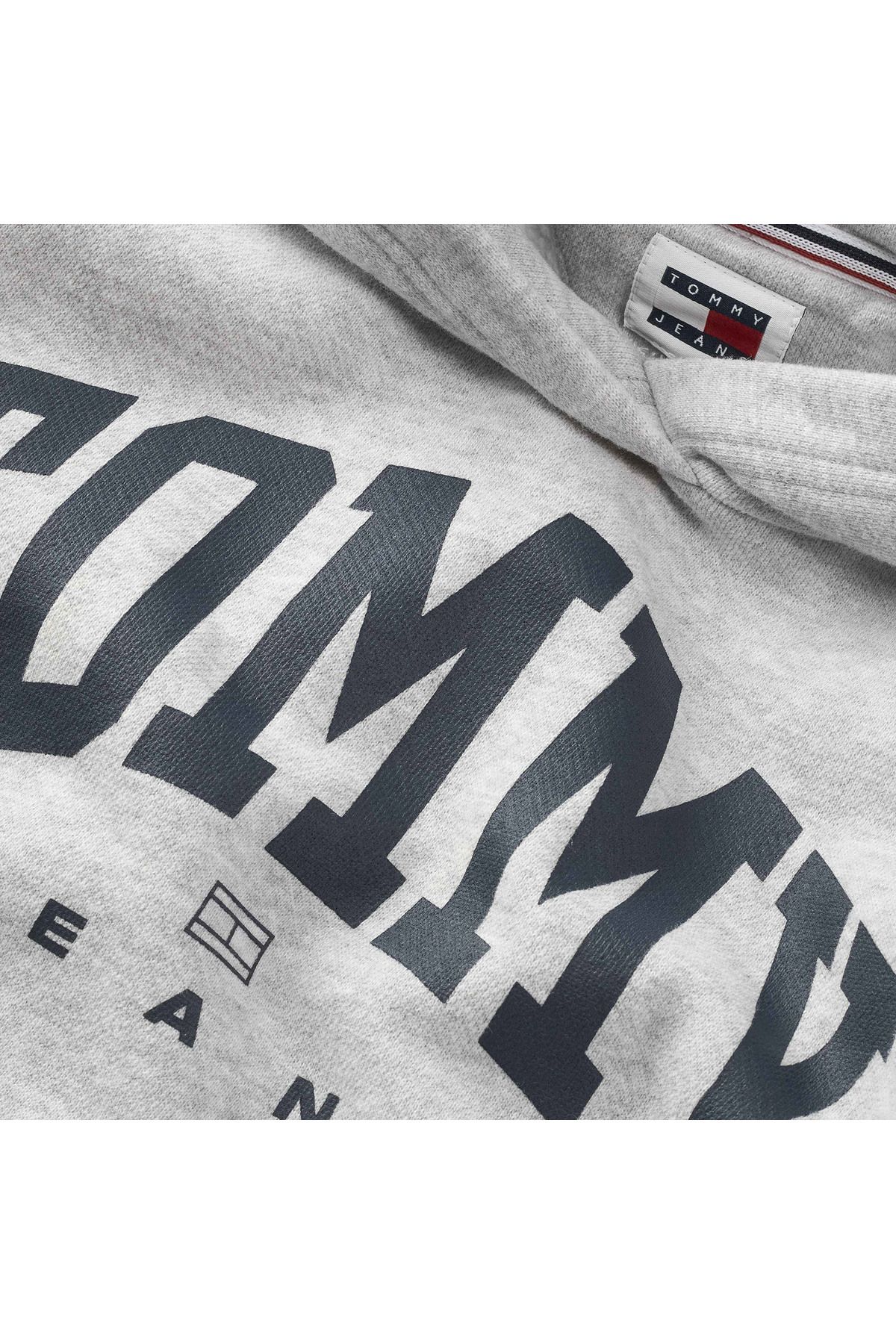 Tommy Hilfiger-سويت شيرت نسائي رمادي من Tommy Jeans Varsity 5