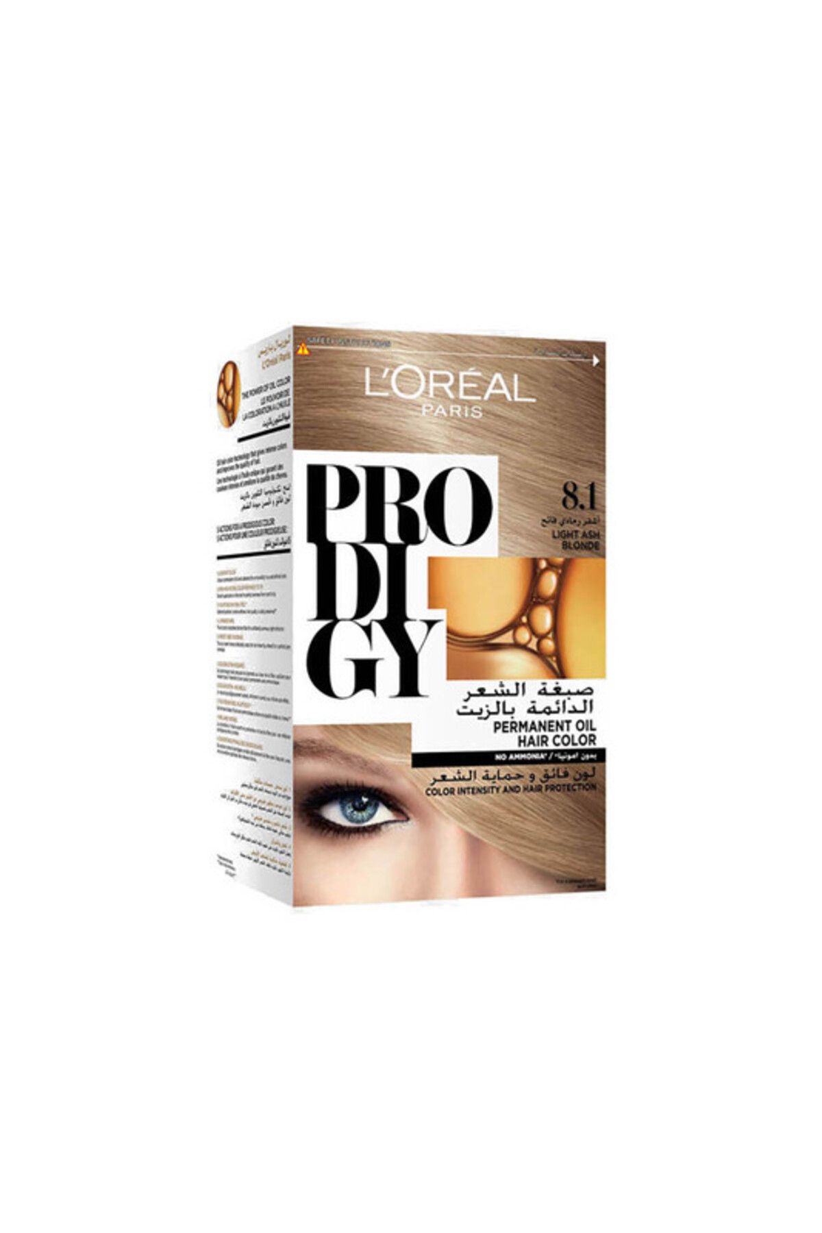 L'Oreal Paris-Prodigy, 8.1 Light Ash Blonde 1