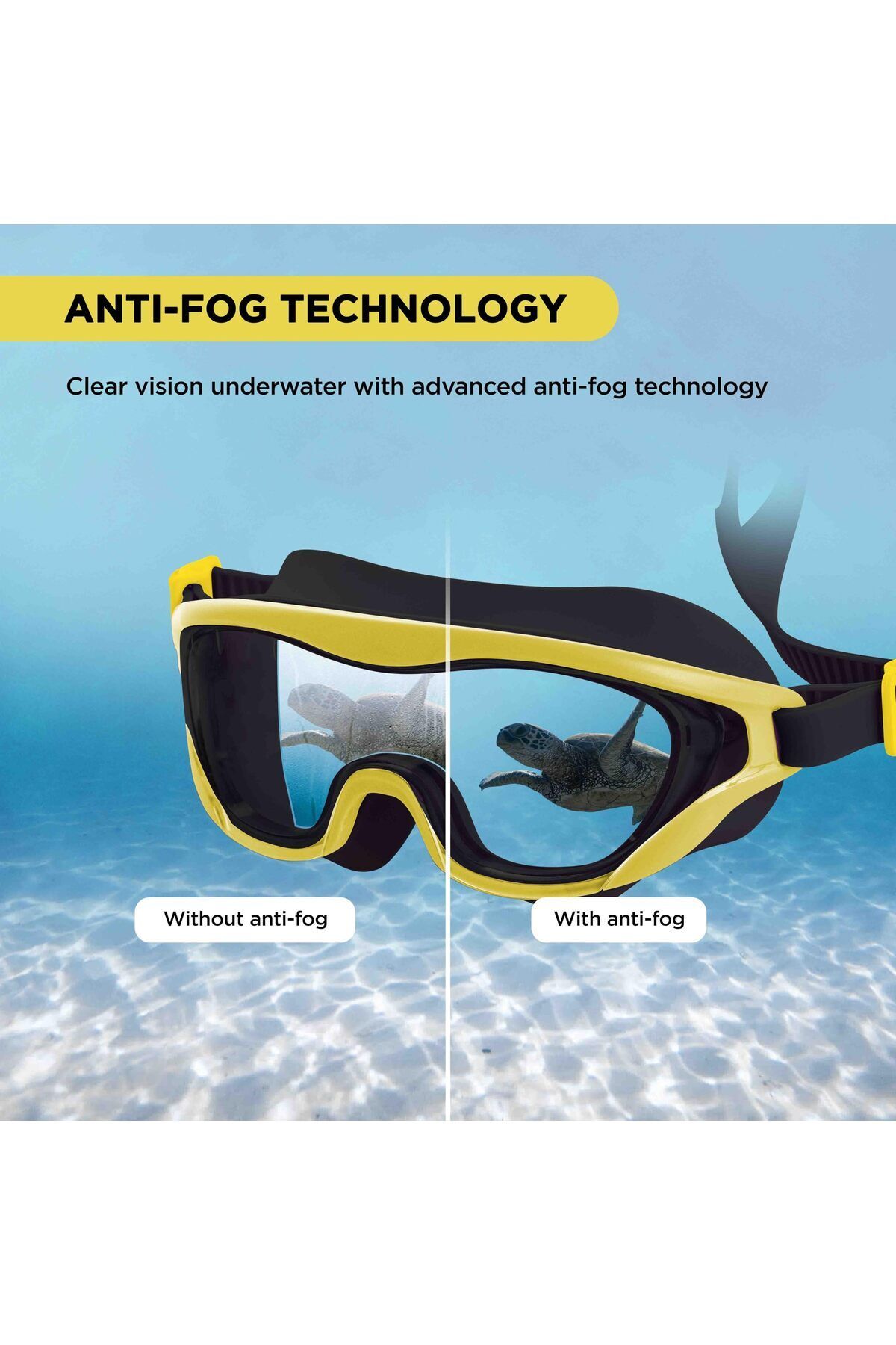 Endless-El1010 Premium Swimming Goggle | Anti-fog & Uv Protection | Yellow | Soft Silicone Gasket 5