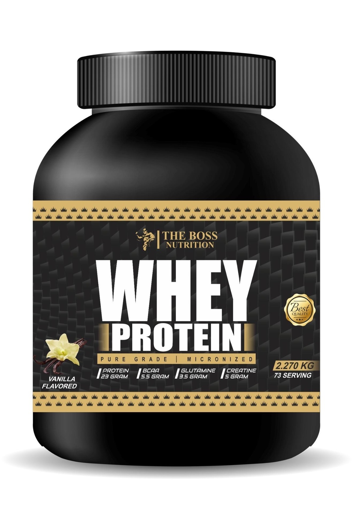 Boss Nutrition Whey Protein Tozu 2270g 73 Servis Vanilya Aromalı Fiyatı ...