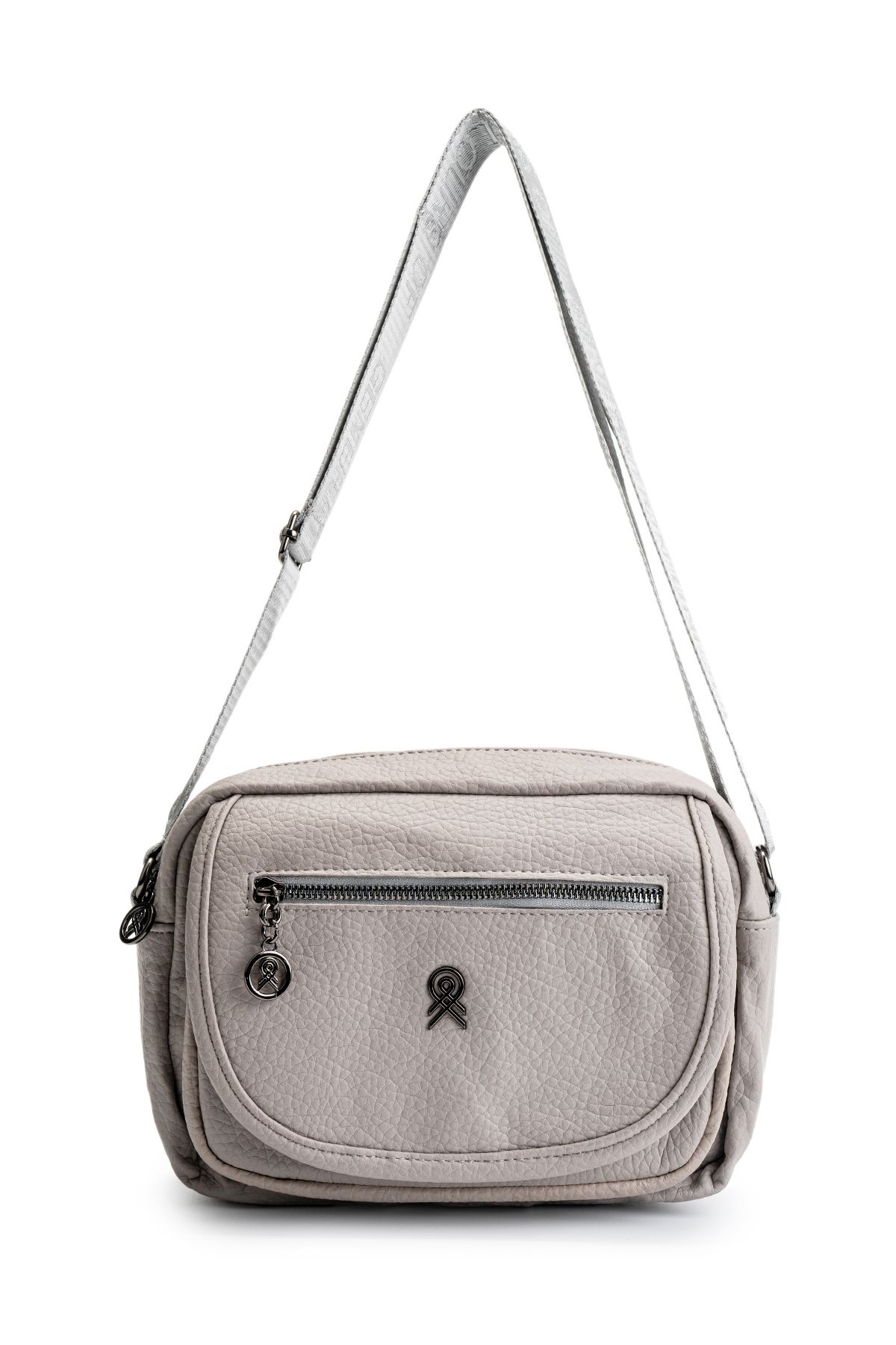 minebag-Dámska crossbody kabelka Marie Grey z umelej kože 1