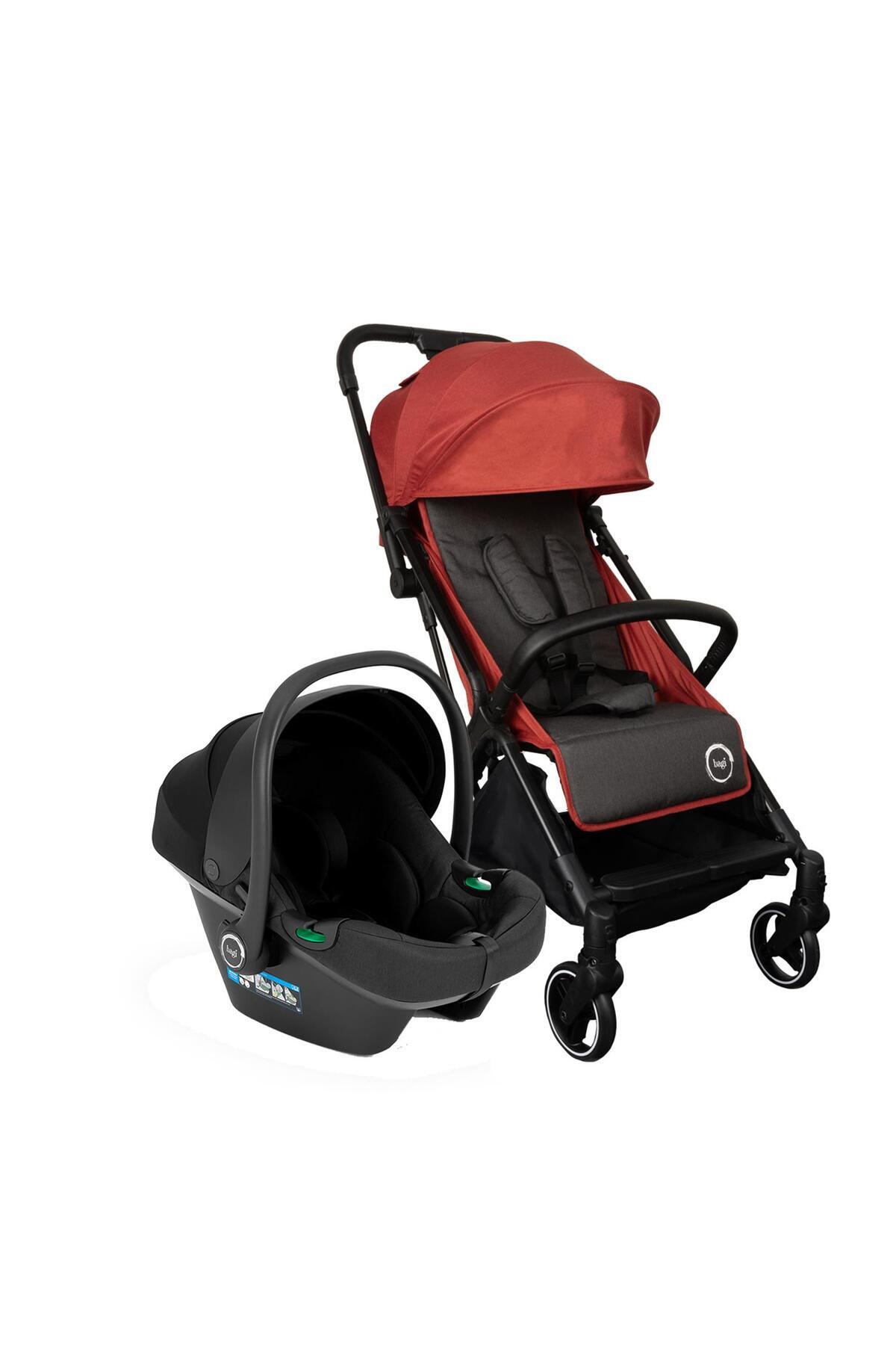 Bagi Gravity Autofold Travel Sistem Bebek Arabası Red