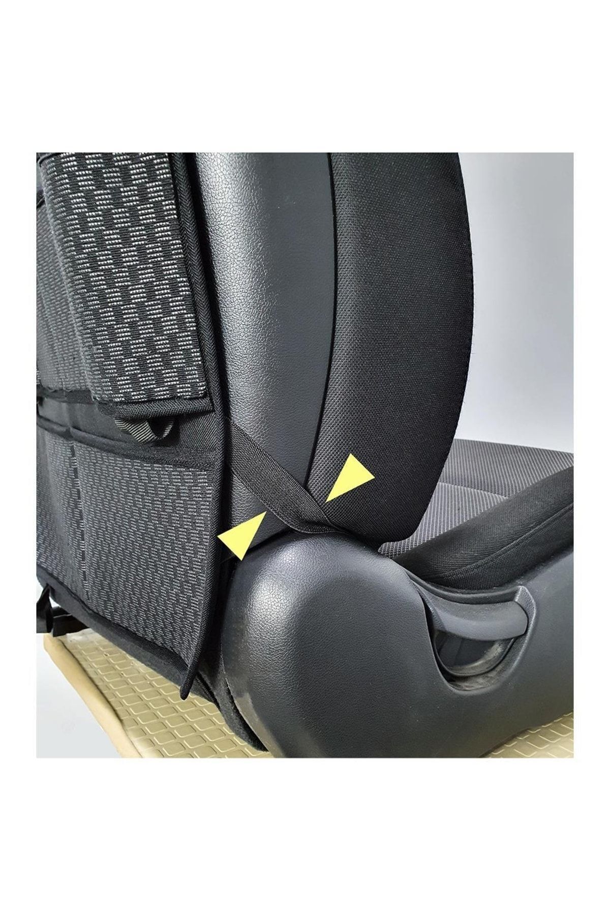 Bod-Car Seat Back Organizer Armada Series Woven Black 2