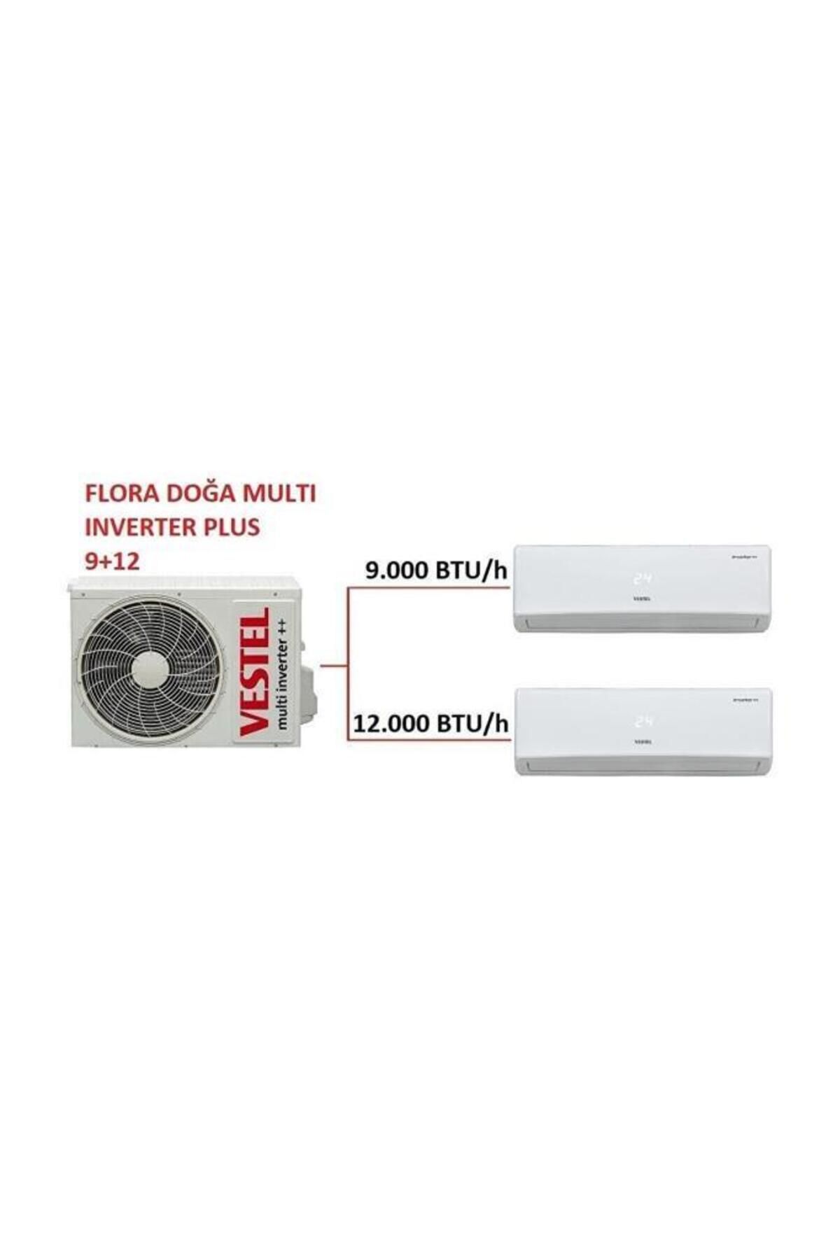 Vestel Flora Doğa Multi Inverter Plus 9 12 18000 Btu Klima