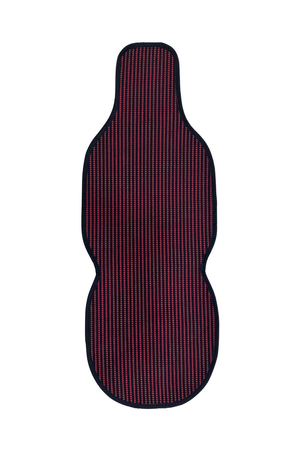 TREND Meka Part Oto Koltuk Koruyucu Kılıf Kırmızı Çizgili Universal 2 Parça fotoğrafı 4 (önizleme)