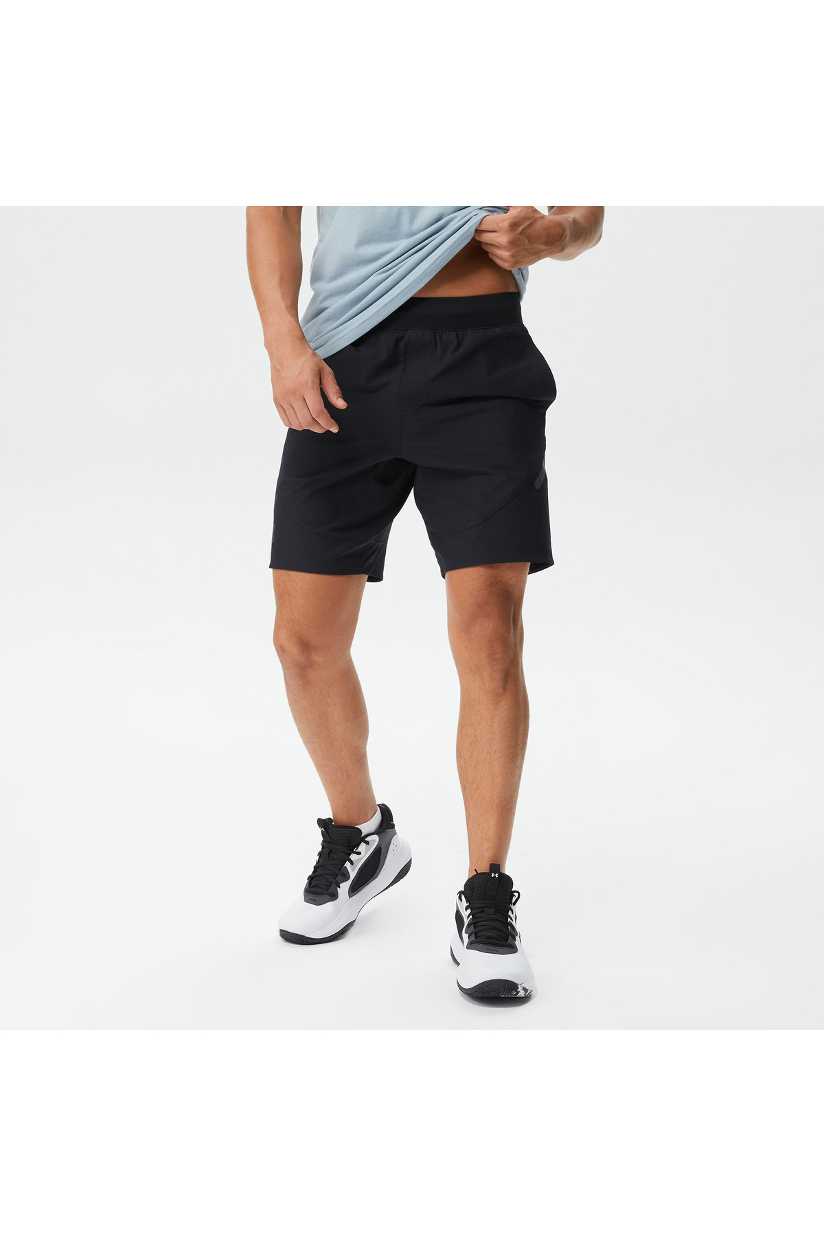 Under Armour-Ανδρικό μαύρο σορτς Unstoppable 4