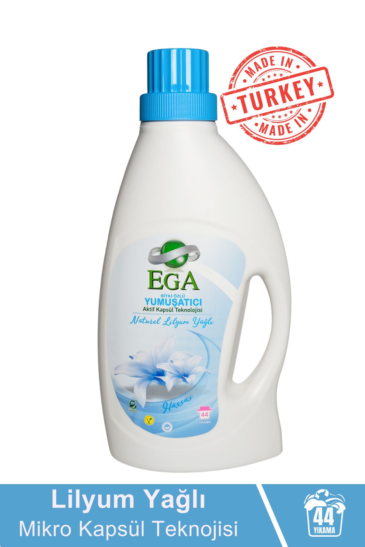 EGA Aktif Kapsül Teknolojili Lilyum Çamaşır Yumuşatıcısı 1040 ml