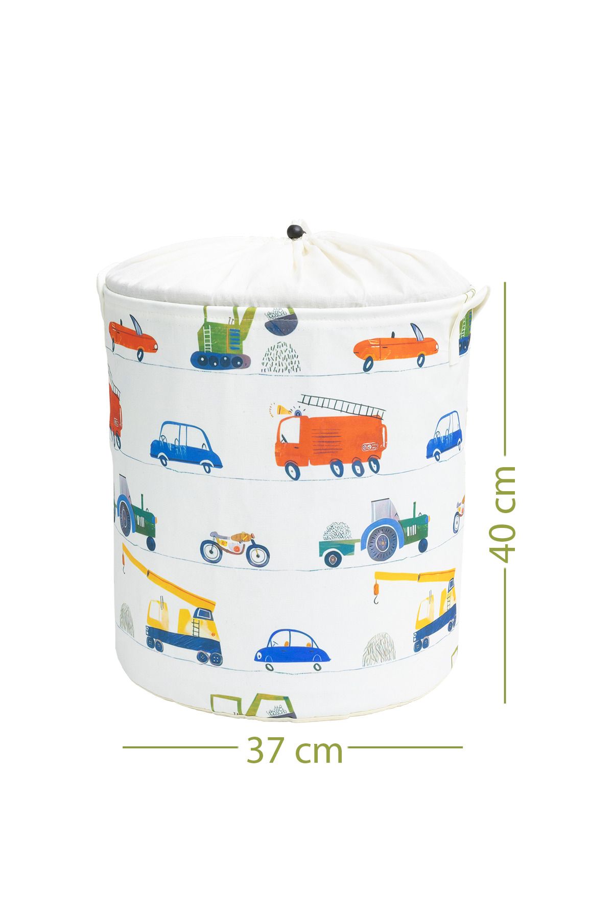 Rope Home-Car Patterned Mesh Toy Basket and Organizer Box Set Without Lid 4