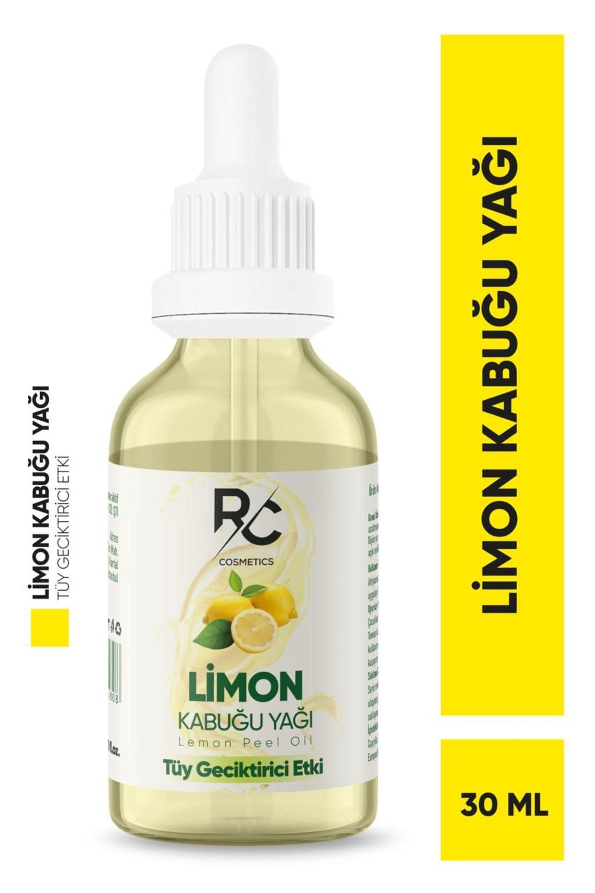 RC COSMETİCS Limon Kabuğu Yağı Tüy Geciktiricili Etki Tüy Azaltıcı Serum 30ml