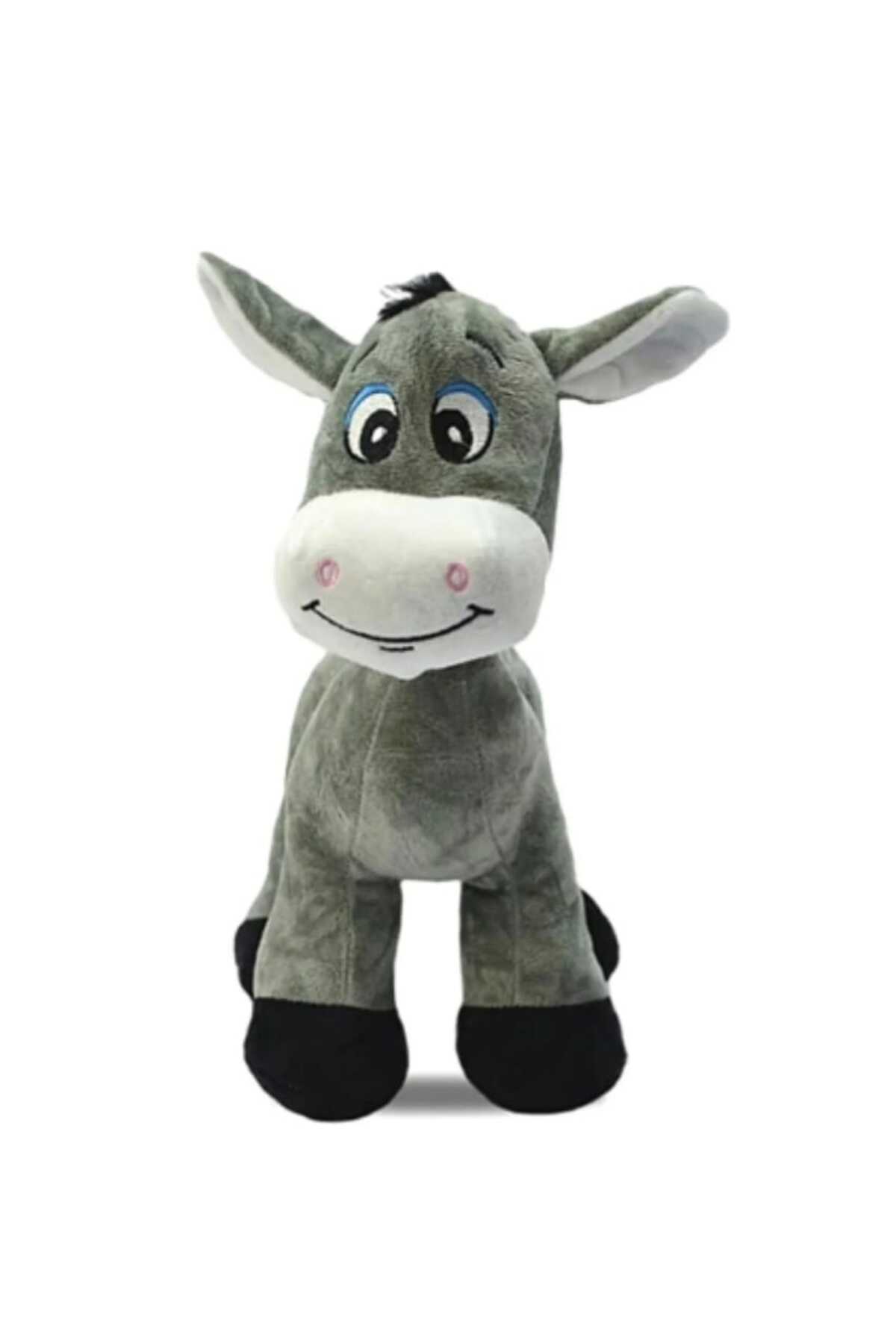 berattoys 28 cm peluş eşek uyku arkadaşı eşşek hediyelik peluş oyuncak oyun arkadaşı sevimli eşek fotoğrafı 2 (önizleme)