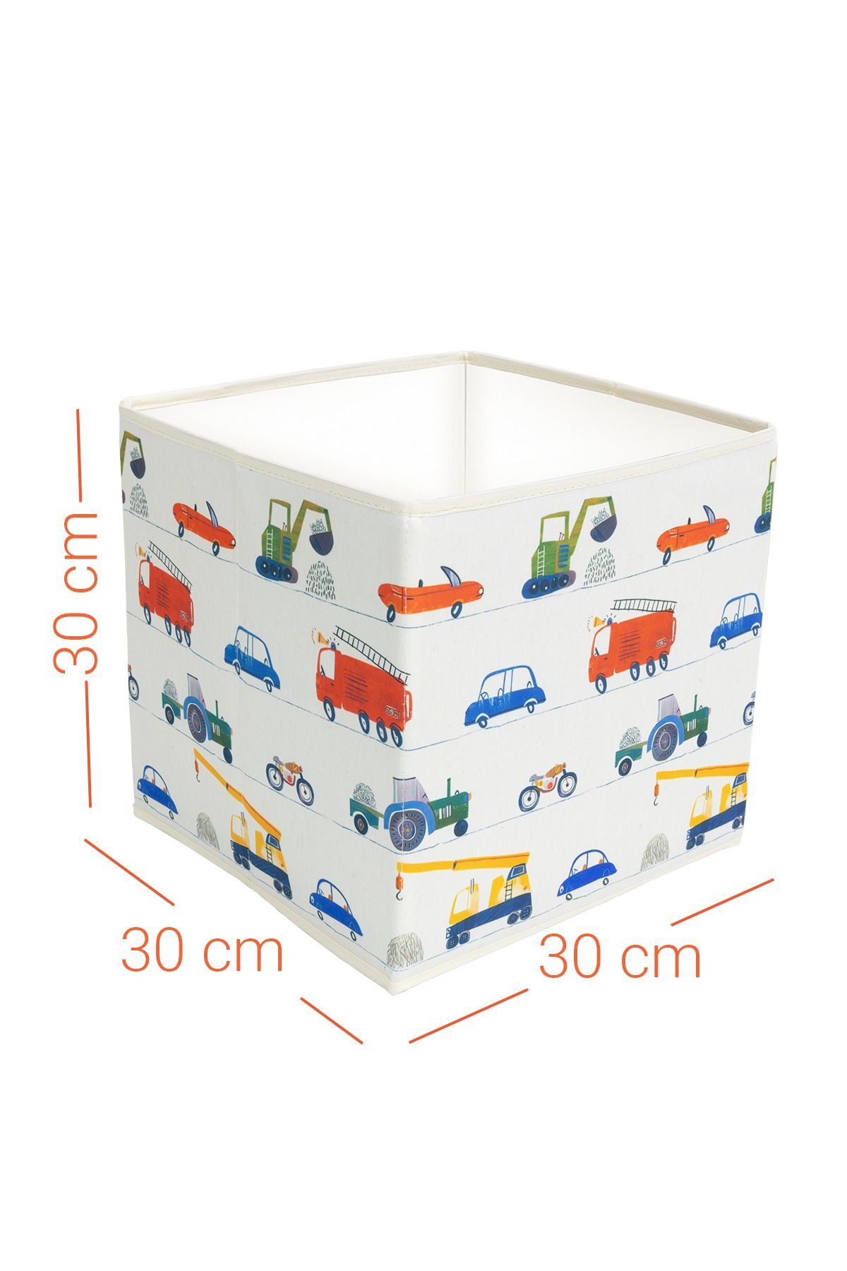 Rope Home-Car Patterned Mesh Toy Basket and Organizer Box Set Without Lid 5