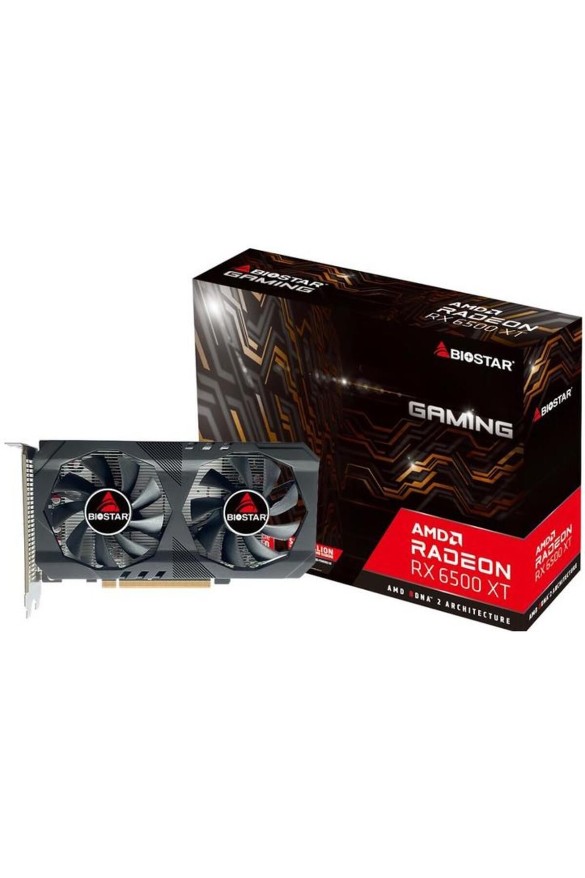 Biostar Amd Radeon Rx6500xt 4gb 64bit Gddr6 Pcı-e 4.0 Ekran Kartı Va65x6ra46