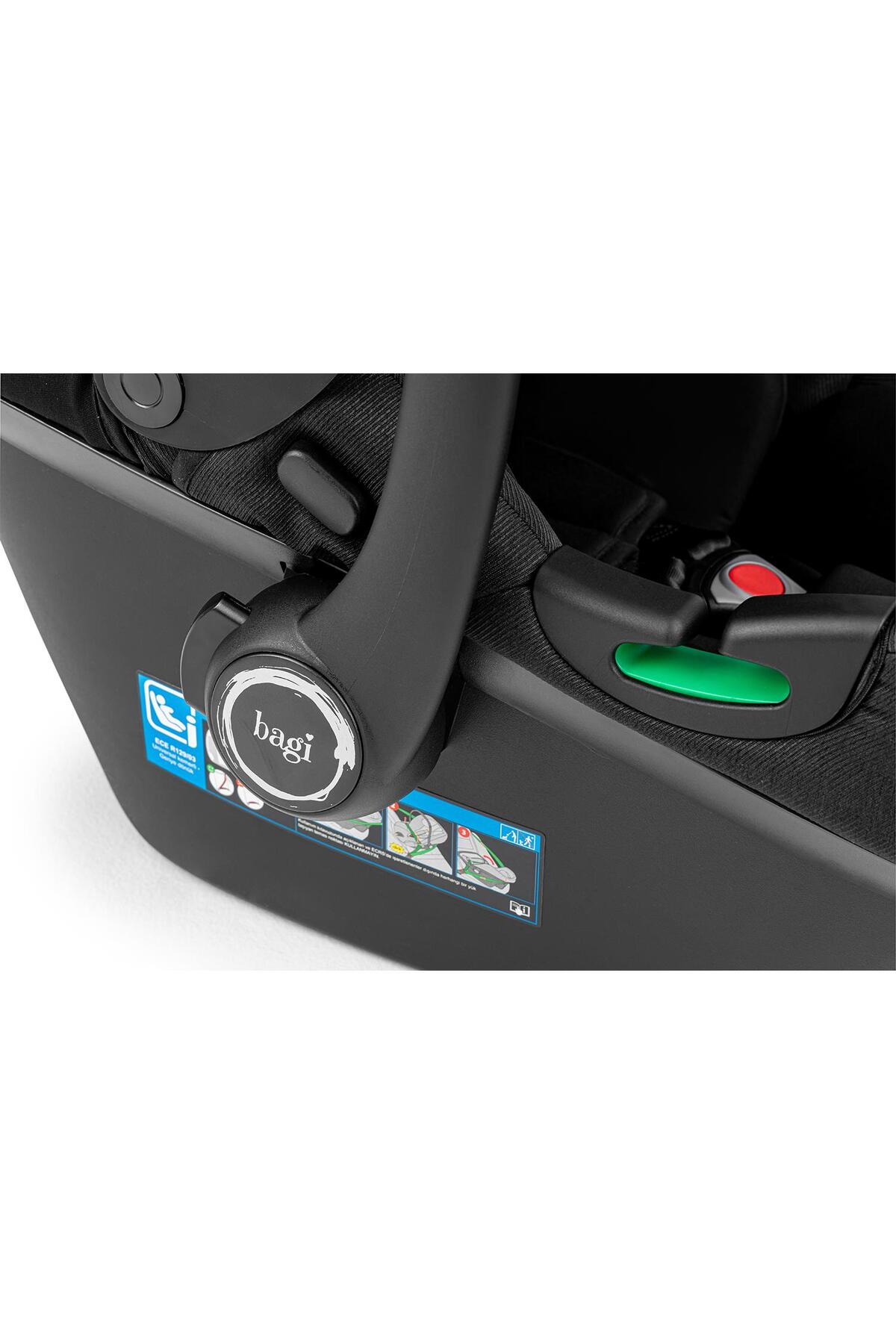 Bagi Capsule I-size 0-13 Kg Oto Koltuğu Black fotoğrafı 4 (önizleme)