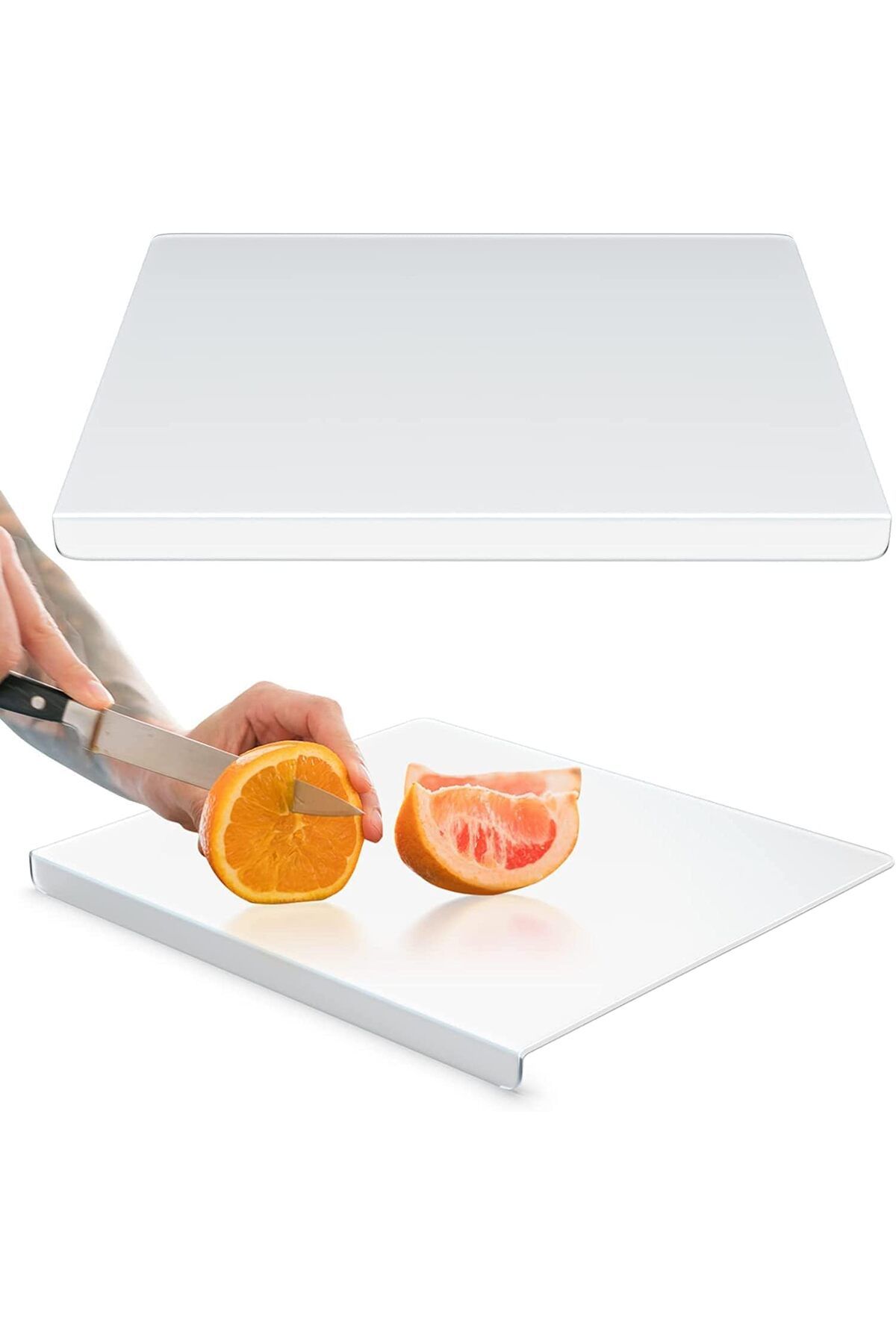 Arabest-Acrylic Cutting Boards for Kitchen Counter, New Acrylic Anti-Slip Transparent Cutting Board 5