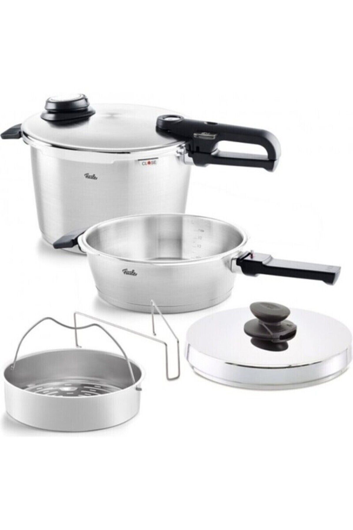 Fissler-Vitavit Premium Matte Pressure Cooker 8+4 Liter 1