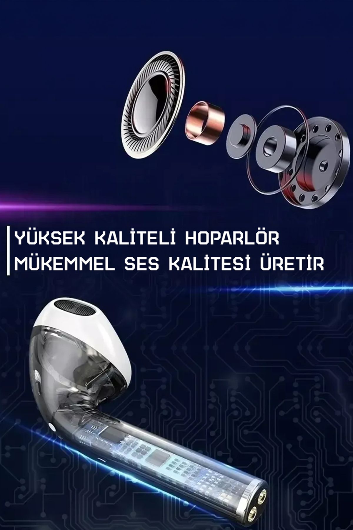 Sorizo Yeni  Bluetooth Kulaklık Ios Android Uyumlu A Kalite Yüksek Ses Performanslı-4