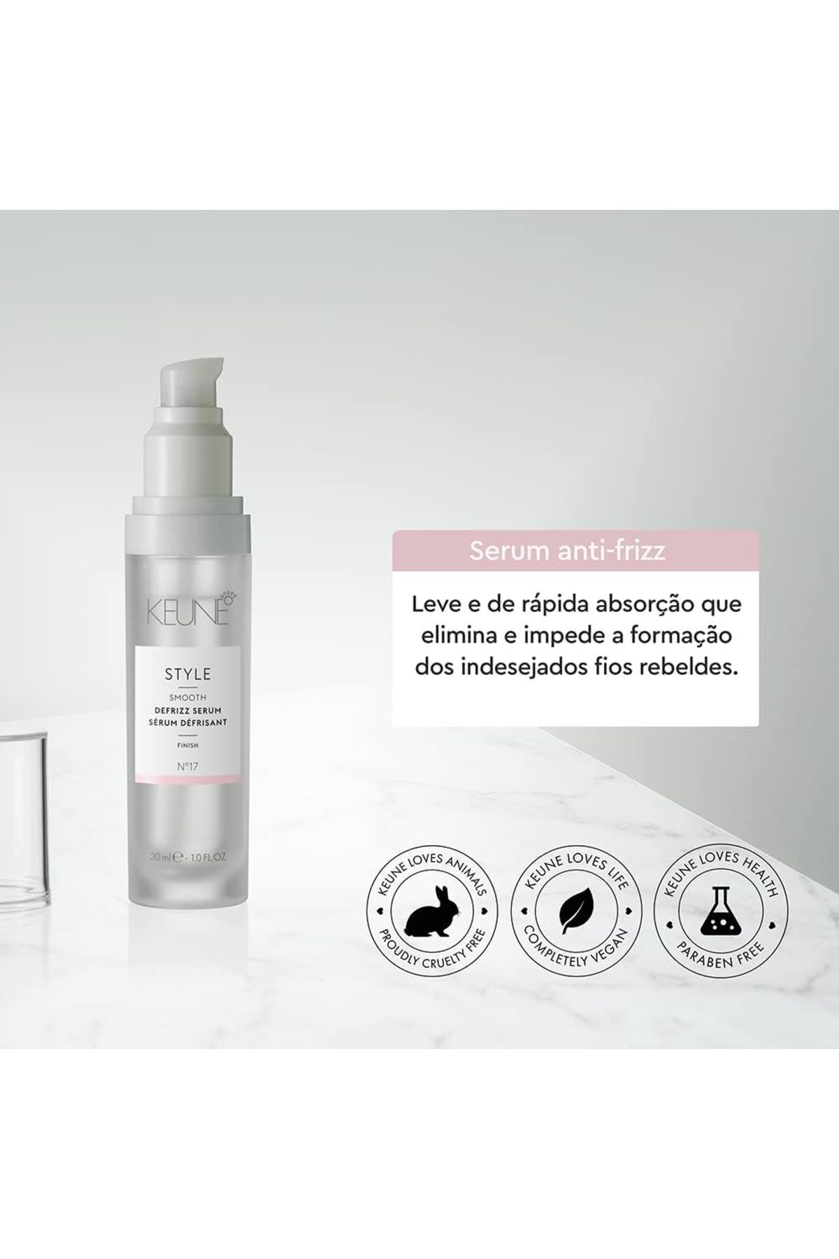 Keune Style Defrizz - Pürüzsüzleştirici Elektriklenme Önleyici Serum 30 Ml--CYT455478545454122121...