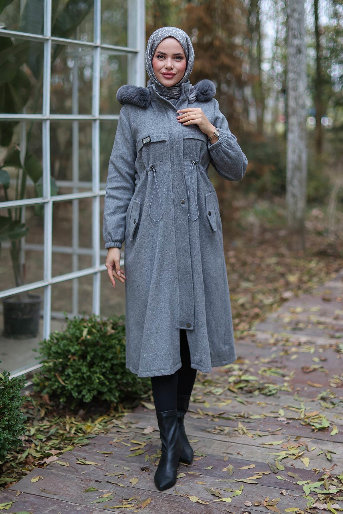 Tunnel Detailed Stash Coat Mink 1226