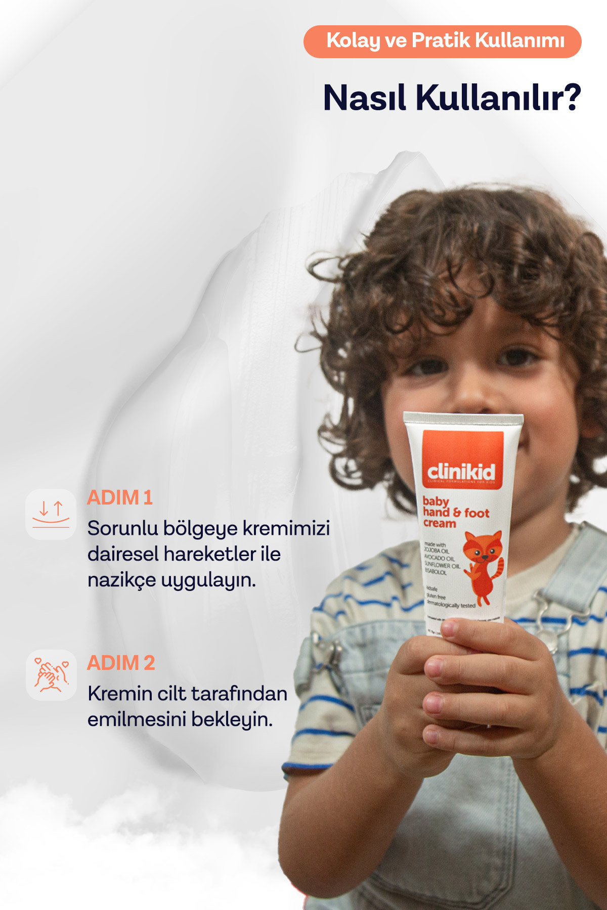 Clinikid Doğal El ve Ayak Nemlendirici Kremi fotoğrafı 5 (önizleme)