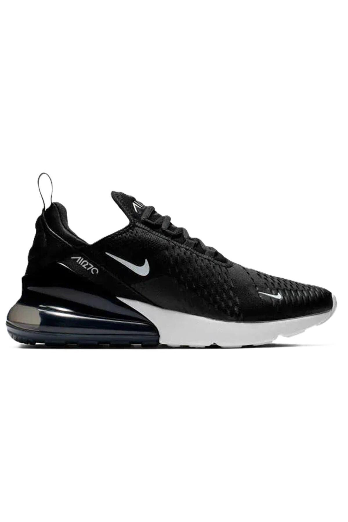 کفش ورزشی ایرمکس ۲۷۰ یونیسکس مشکی-سفید Swoosh کفش ورزشی راحتی مشکی-سفید Swoosh نایکی کفش اسنیکر Nike