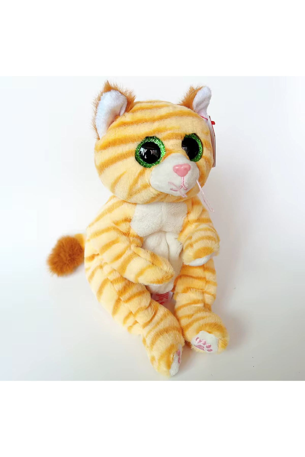 TY Beanie Boos Mango Gold Striped Cat Plush 15 cm- Trendyol