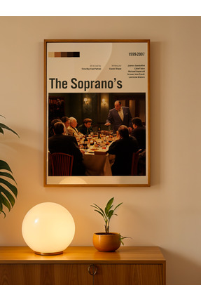 Osliva Shop The Sopranos Poster, Çerçevesiz Poster, Film Tablo