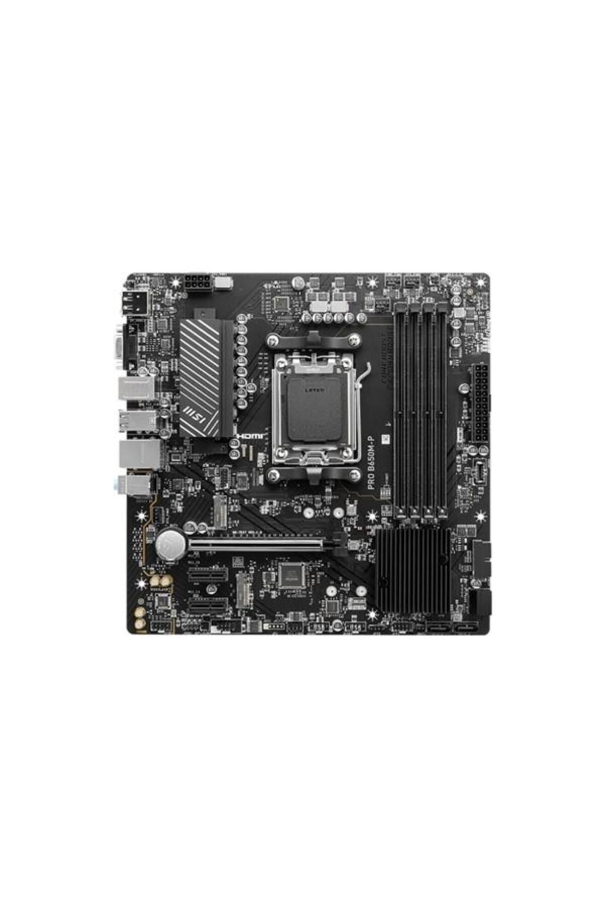 MSI-Pro B650M-P Ddr5 Hdmi-Dp Pcie 4.0 Am5 Matx 4