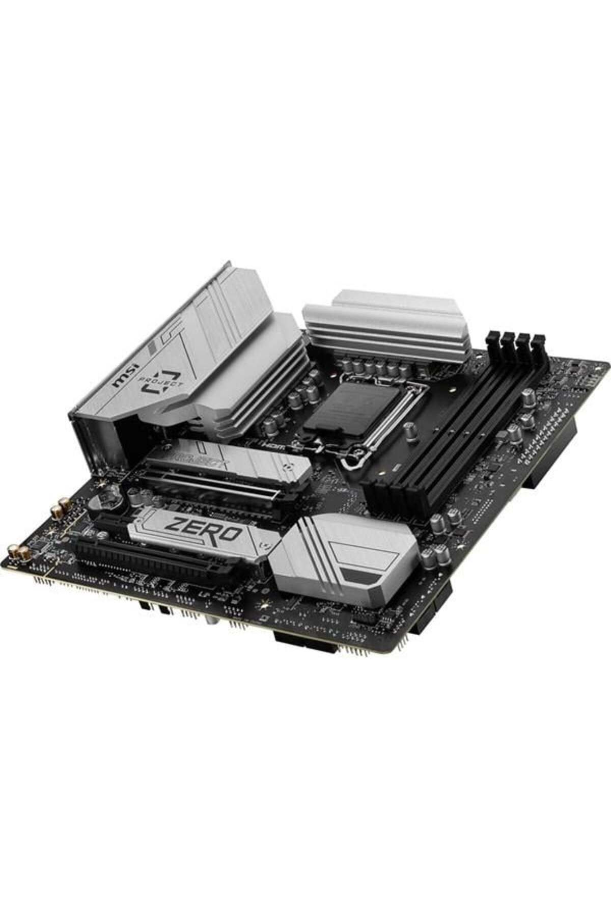 MSI-B760m Project Zero WiFi-6e DDR5 HDMI-DP PCIE 4.0 1700p Matx 4