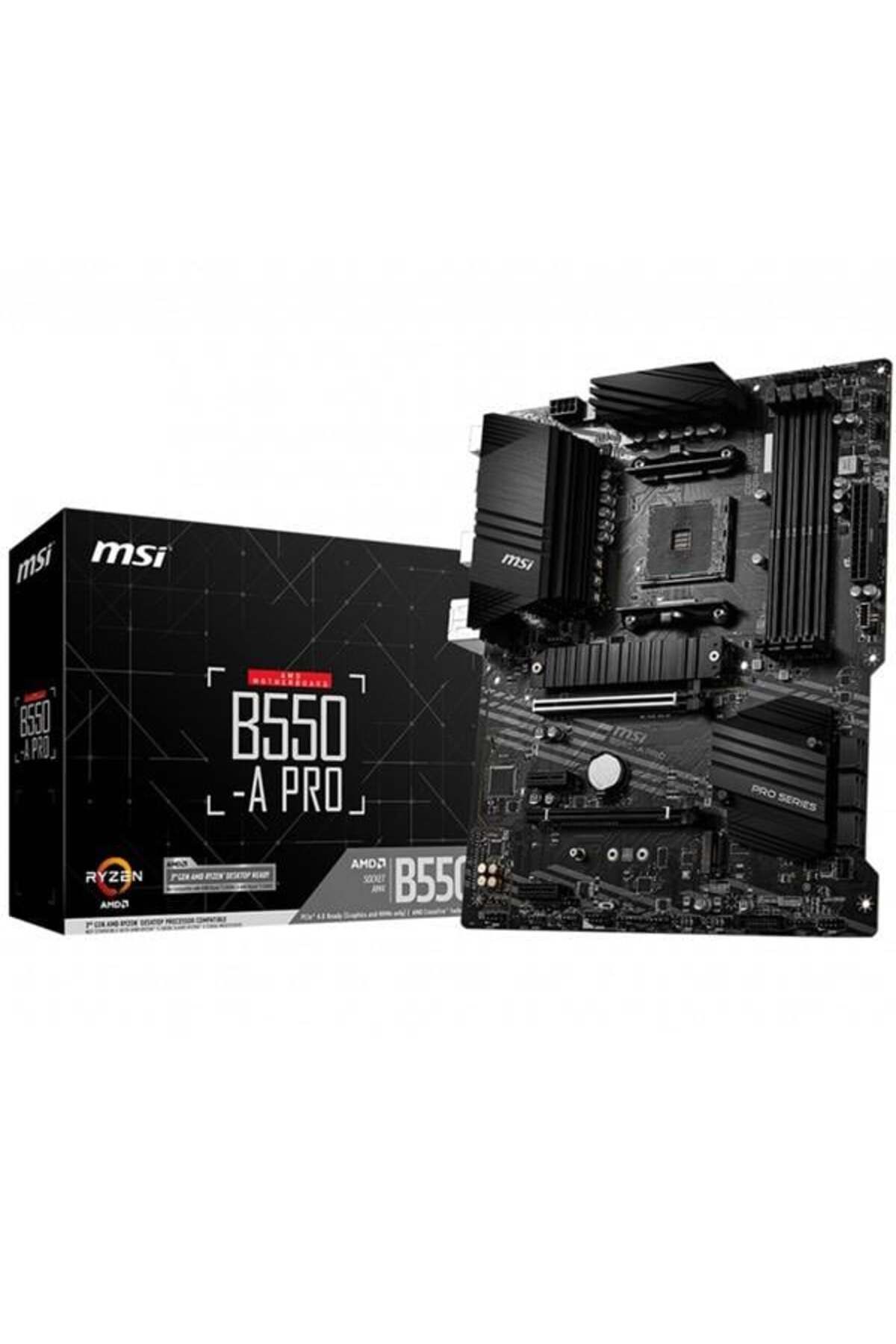 MSI-B550-A Pro Ddr4 M2 Pcie Nvme HDMI Dp Pcie 16X V4.0 Am4 Atx to Pcb Notification 1