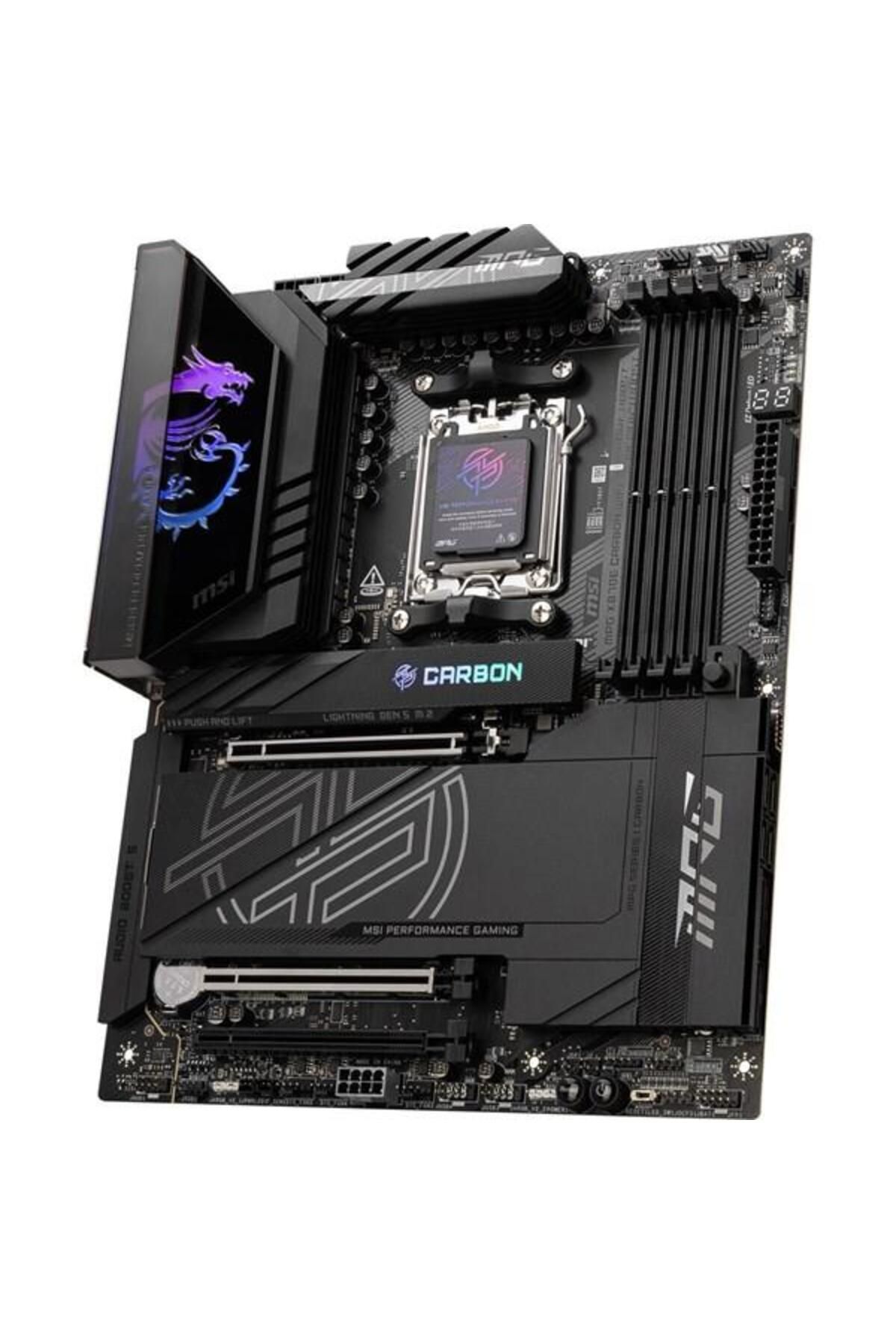 MSI-Mpg X870E Carbon Wifi-7 Ddr5 HDMI Dp Pcie 16X V5.0 Am5 Atx 3