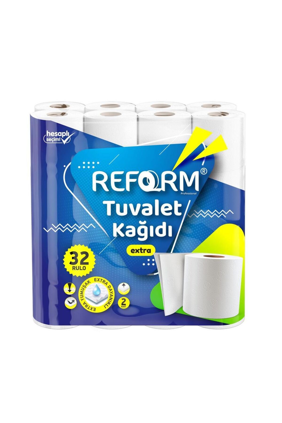 gelirr Reform Premium Ultra Yumuşak %100 Selülözlü 32'li Tuvalet Kağıdı