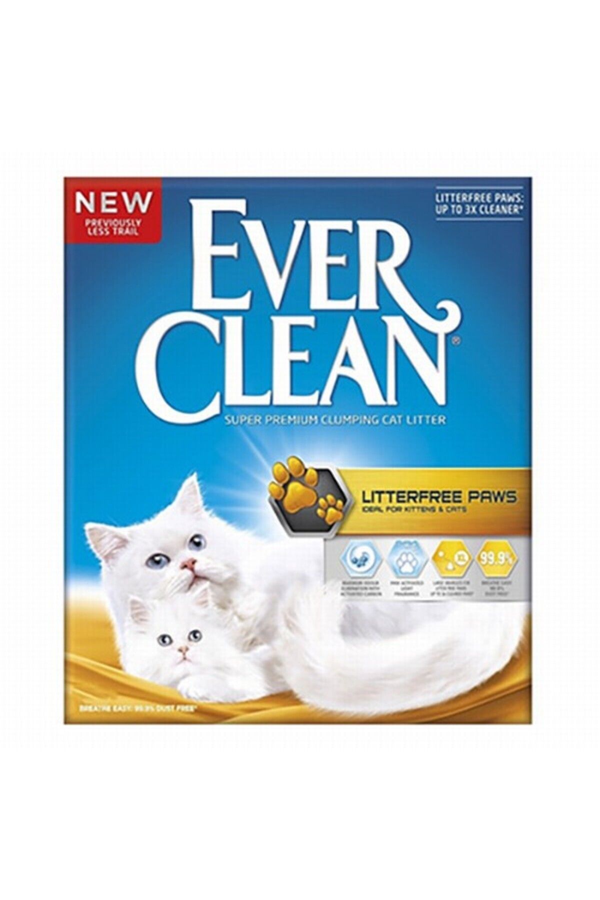 Ever Clean Litter Free Paws Patilere Yapışmayan Doğal Kedi Kumu 10 Lt