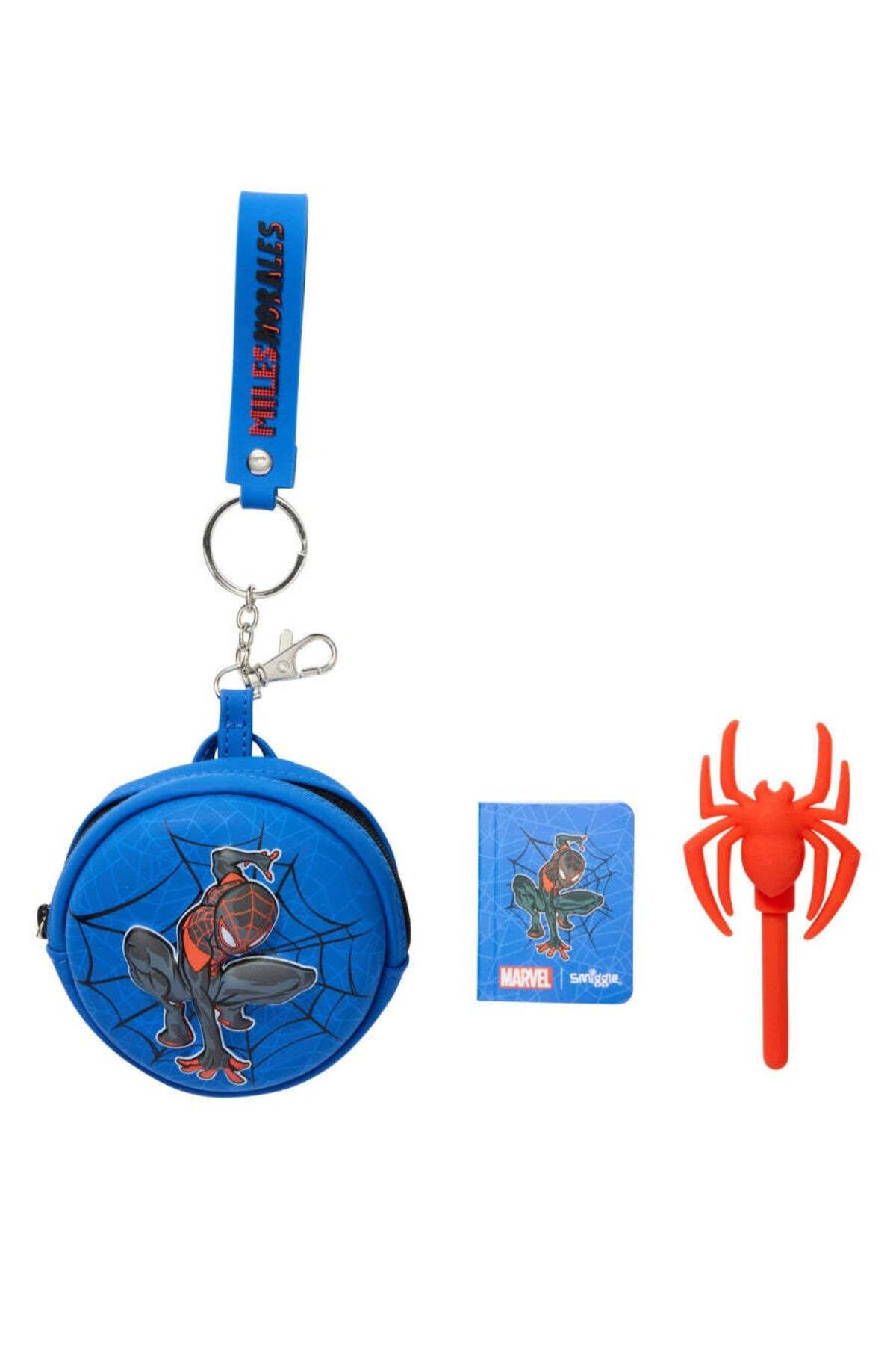 SMIGGLE-- Spider Man Mini Keychain with Pen and Notepad 2