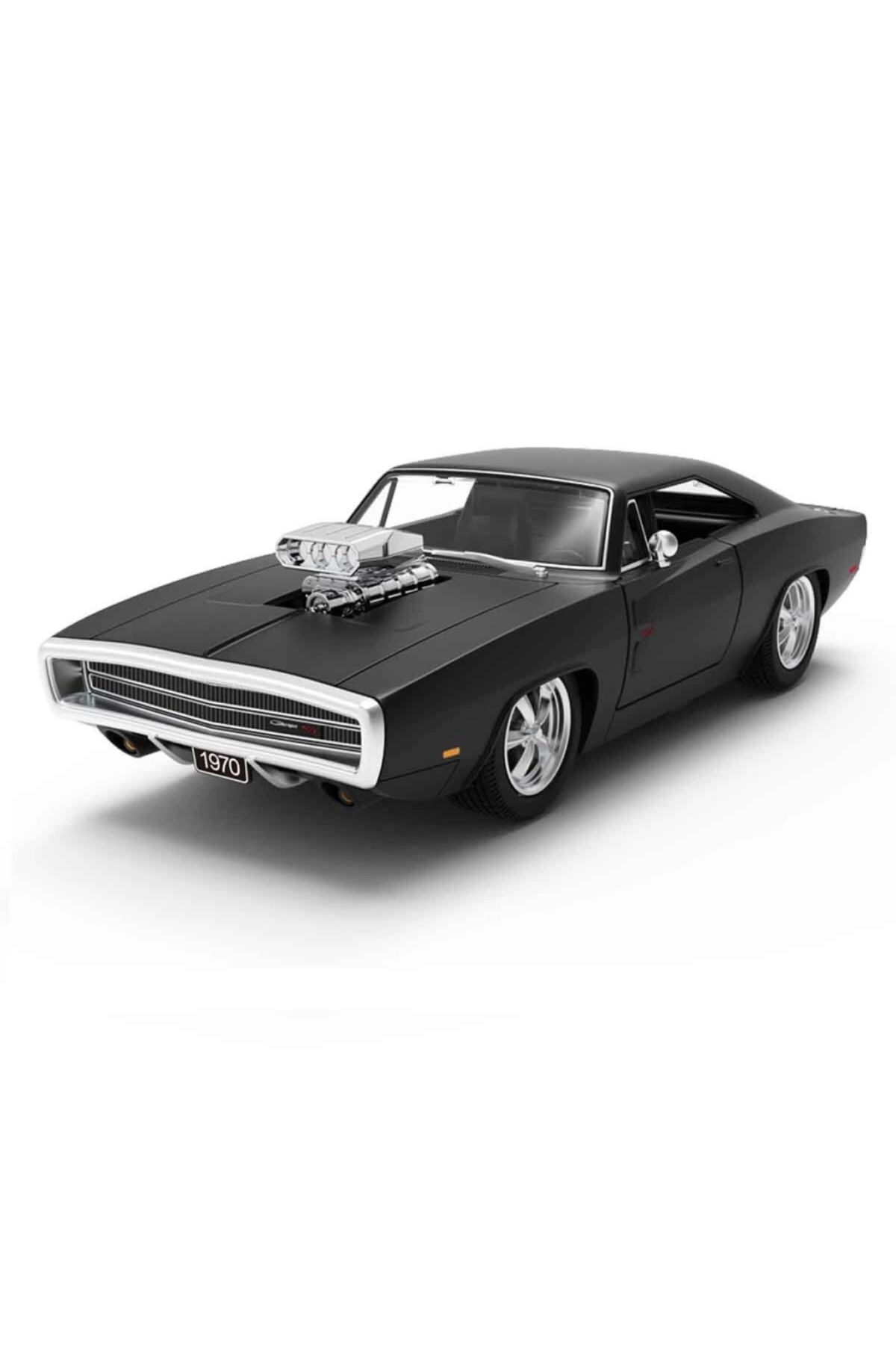 SYNOPE Çocuk 1:16 1970 Dodge Charger R/T Sesli ve Işıklı Uzaktan Kumandalı Araba