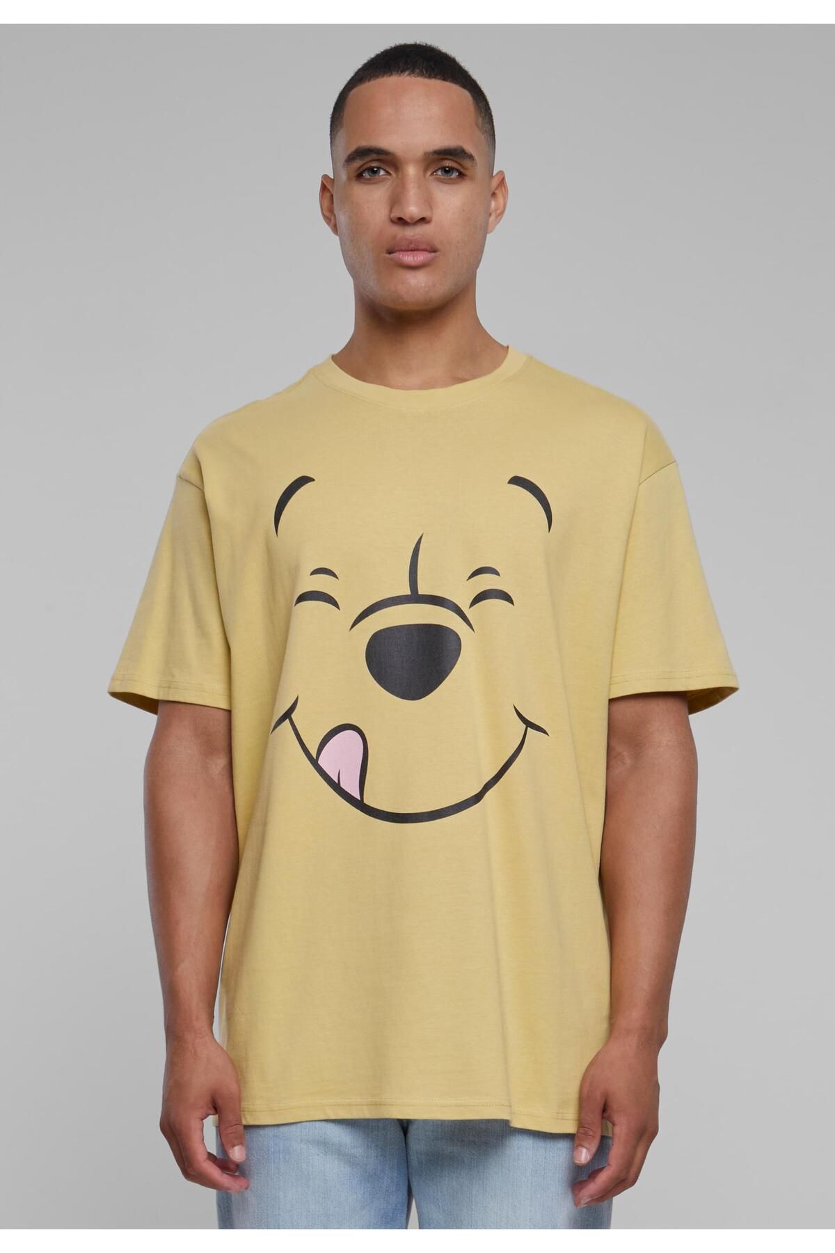 Upscale by Mister Tee-Unisex Disney 100 Winnie Pooh Face Oversize-T-Shirt 8