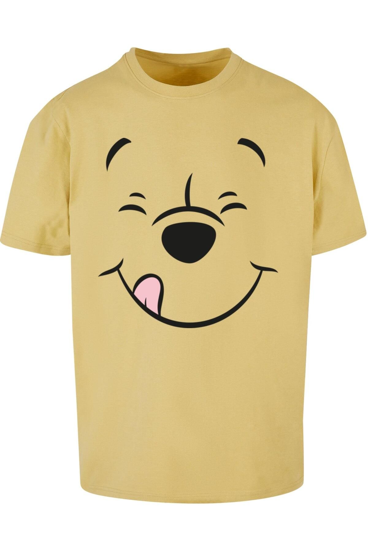 Upscale by Mister Tee-Unisex Disney 100 Winnie Pooh Face Oversize-T-Shirt 2