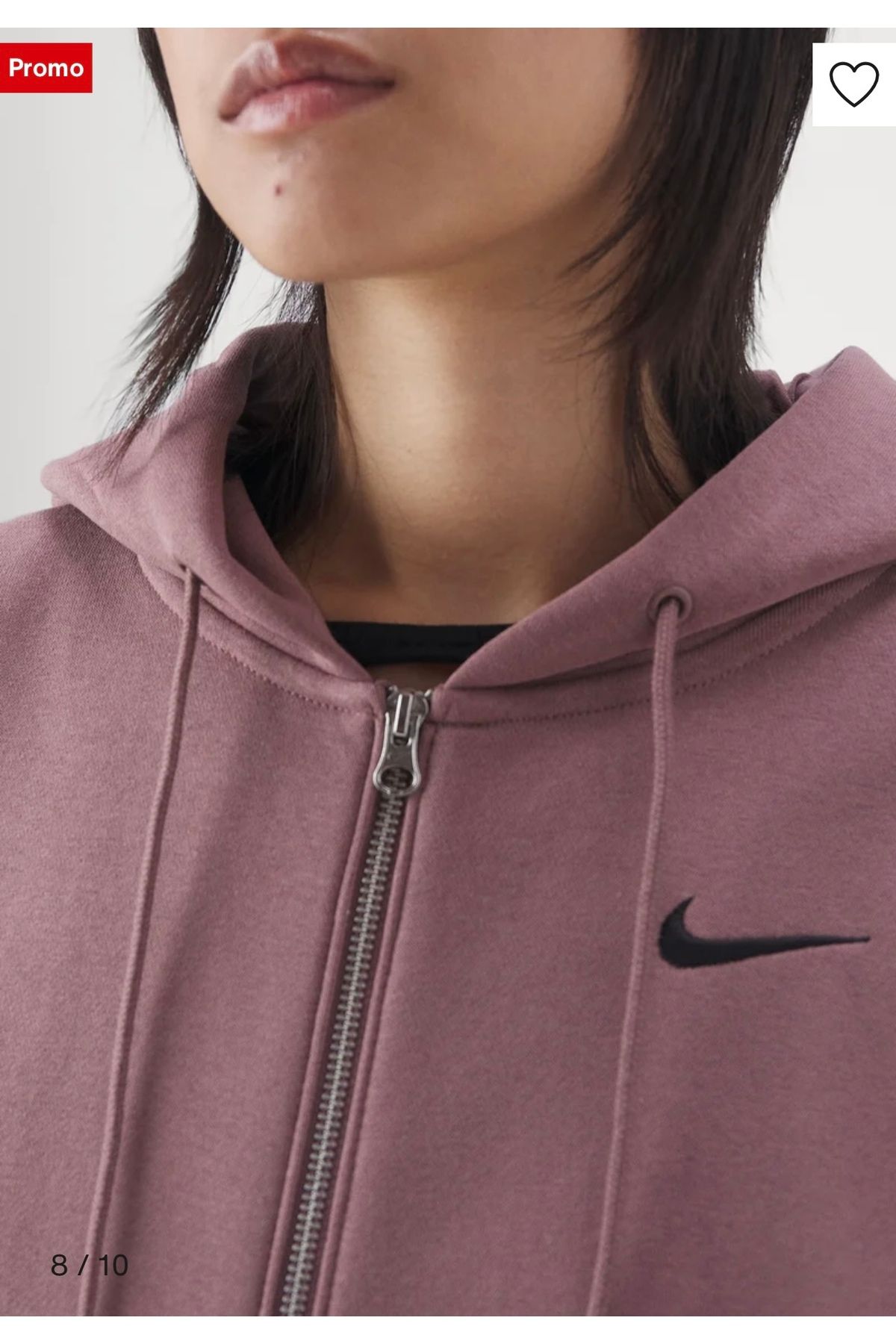 Nike-Phoenix Fleece Women's Sweatshirt - Oversized, Full-Zip Hoodie 8