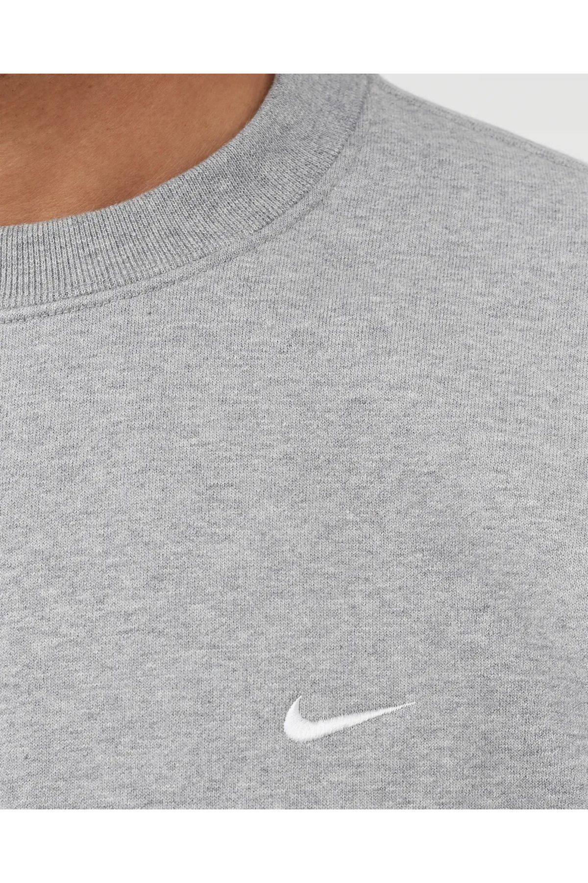 Nike-Esra Gülmen's Co - Gray Men's Sweatshirt, Solo Swoosh Fleece Heavyweight Sportswear 3