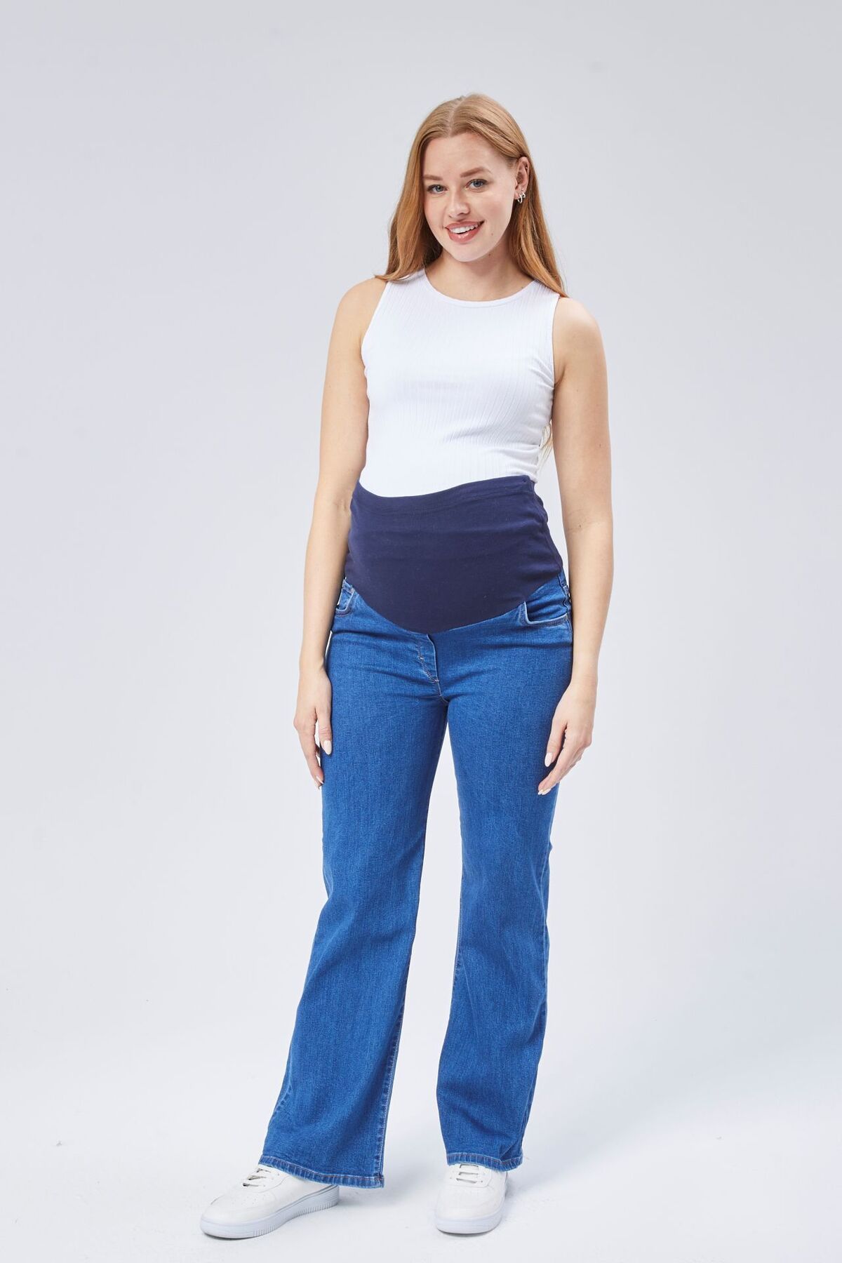 EYLÜLMATERNITY-Wide Leg Maternity Pants 1