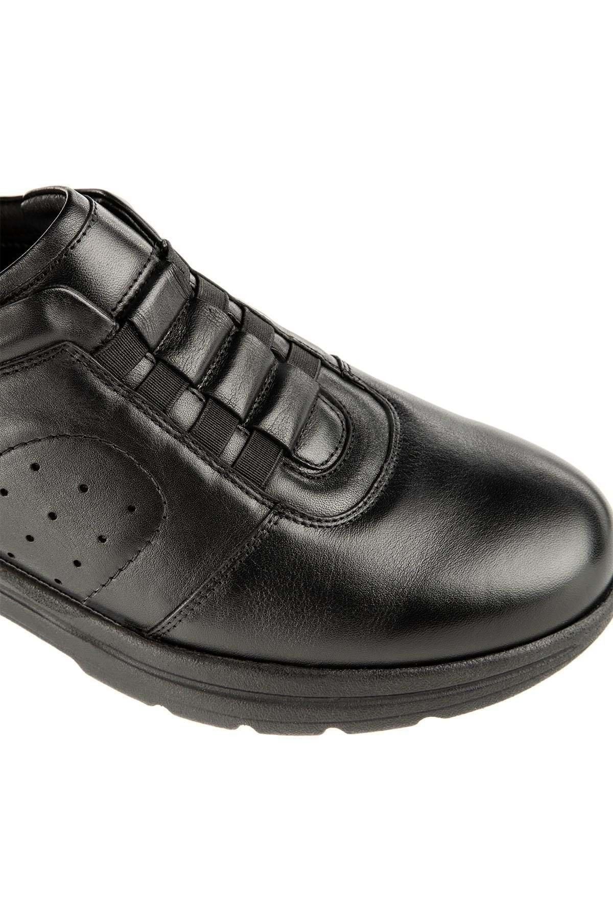 Muya-Ανδρικά παπούτσια από γνήσιο δέρμα Stone Anatomical Sole Heel Spur 4